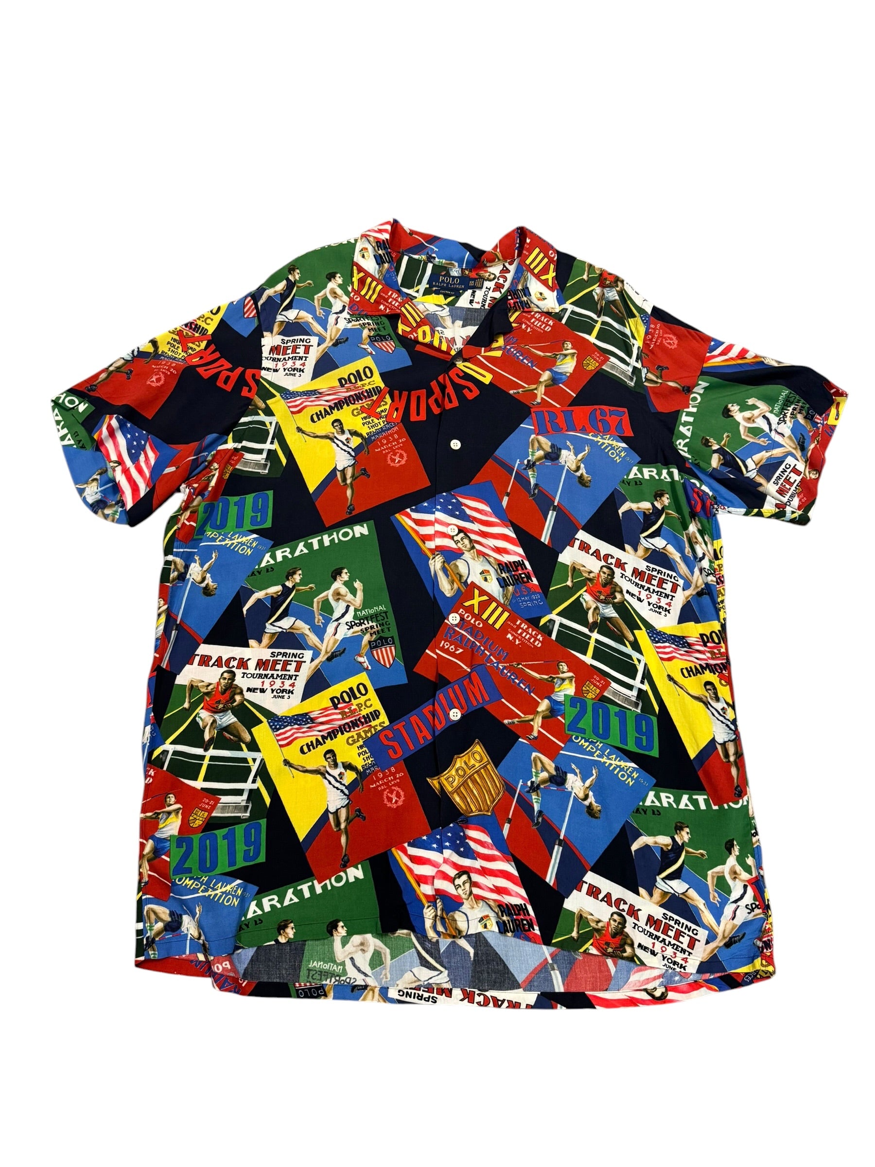 Polo Ralph Lauren Cartoon Stadium Vacation Shirt