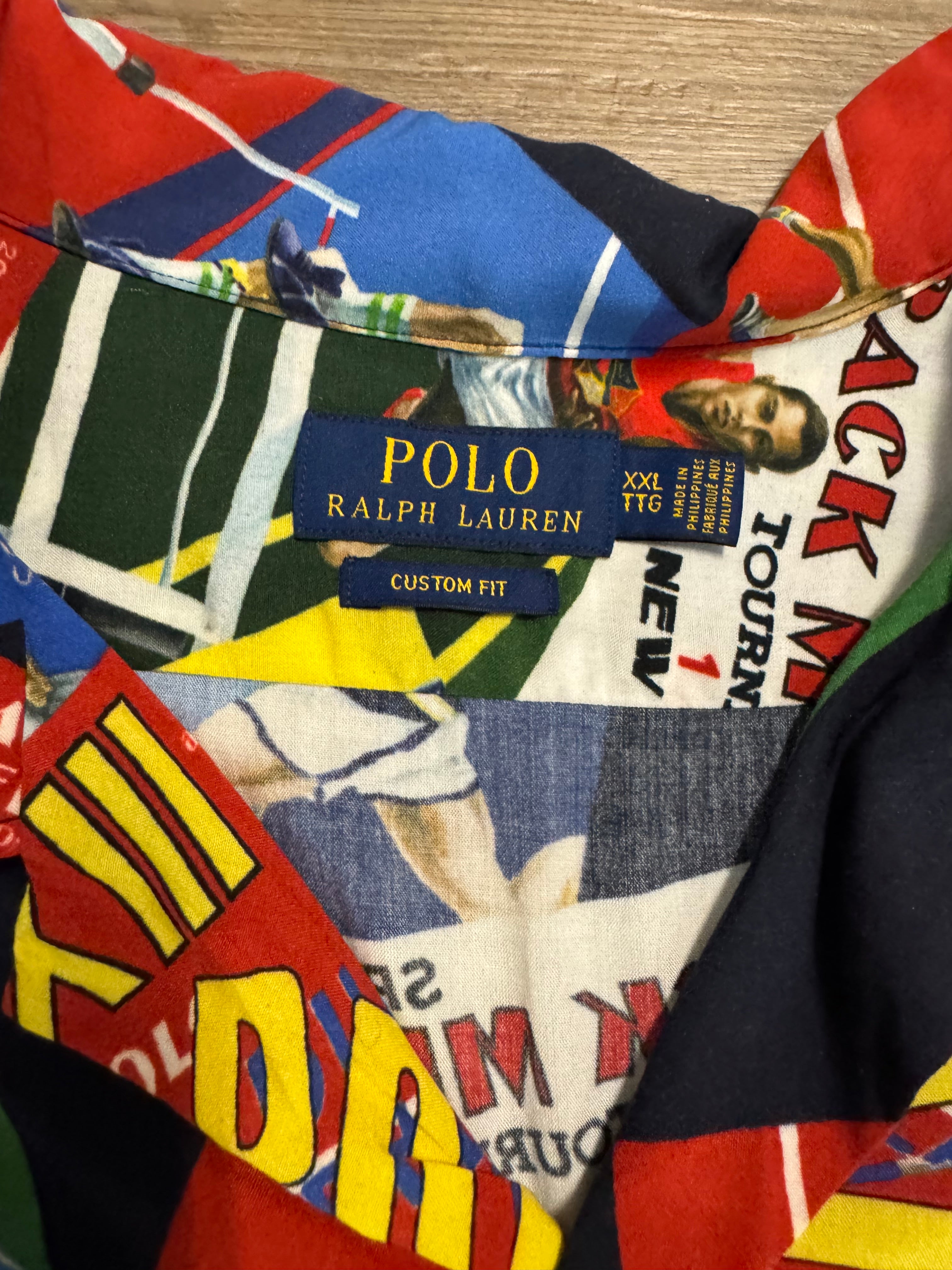 Polo Ralph Lauren Cartoon Stadium Vacation Shirt