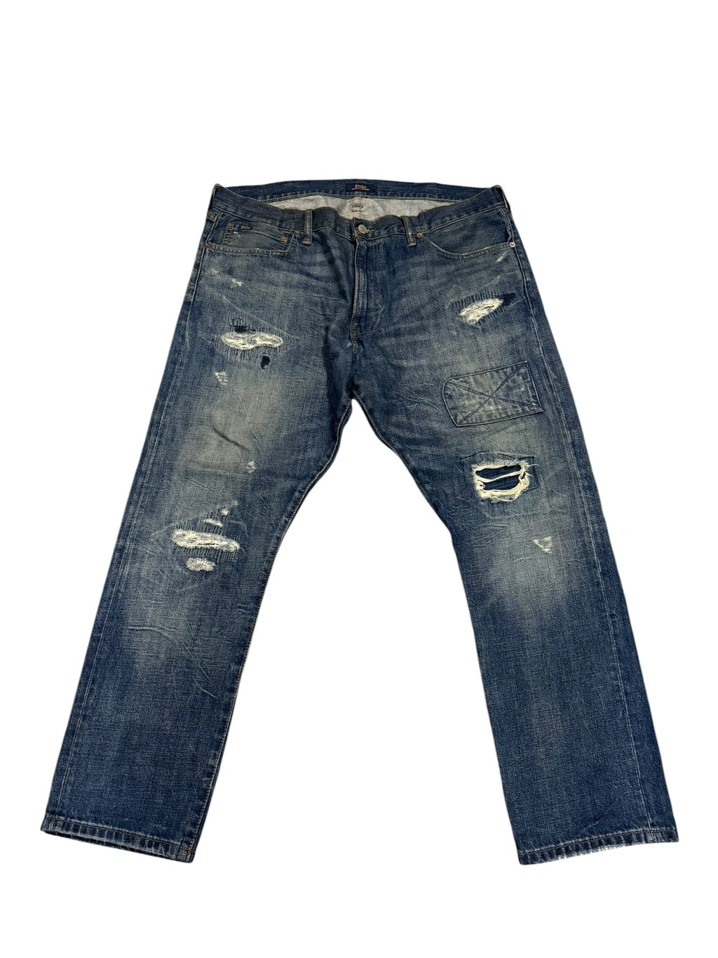 Vintage Polo Ralph Lauren Patchwork Denim Jeans