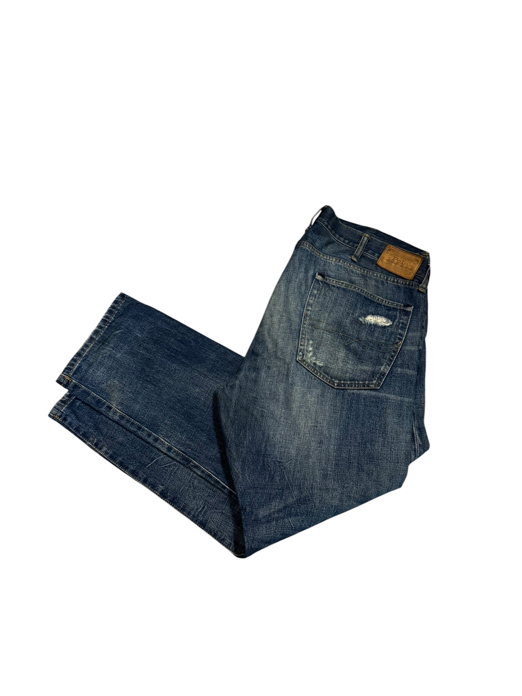 Vintage Polo Ralph Lauren Patchwork Denim Jeans