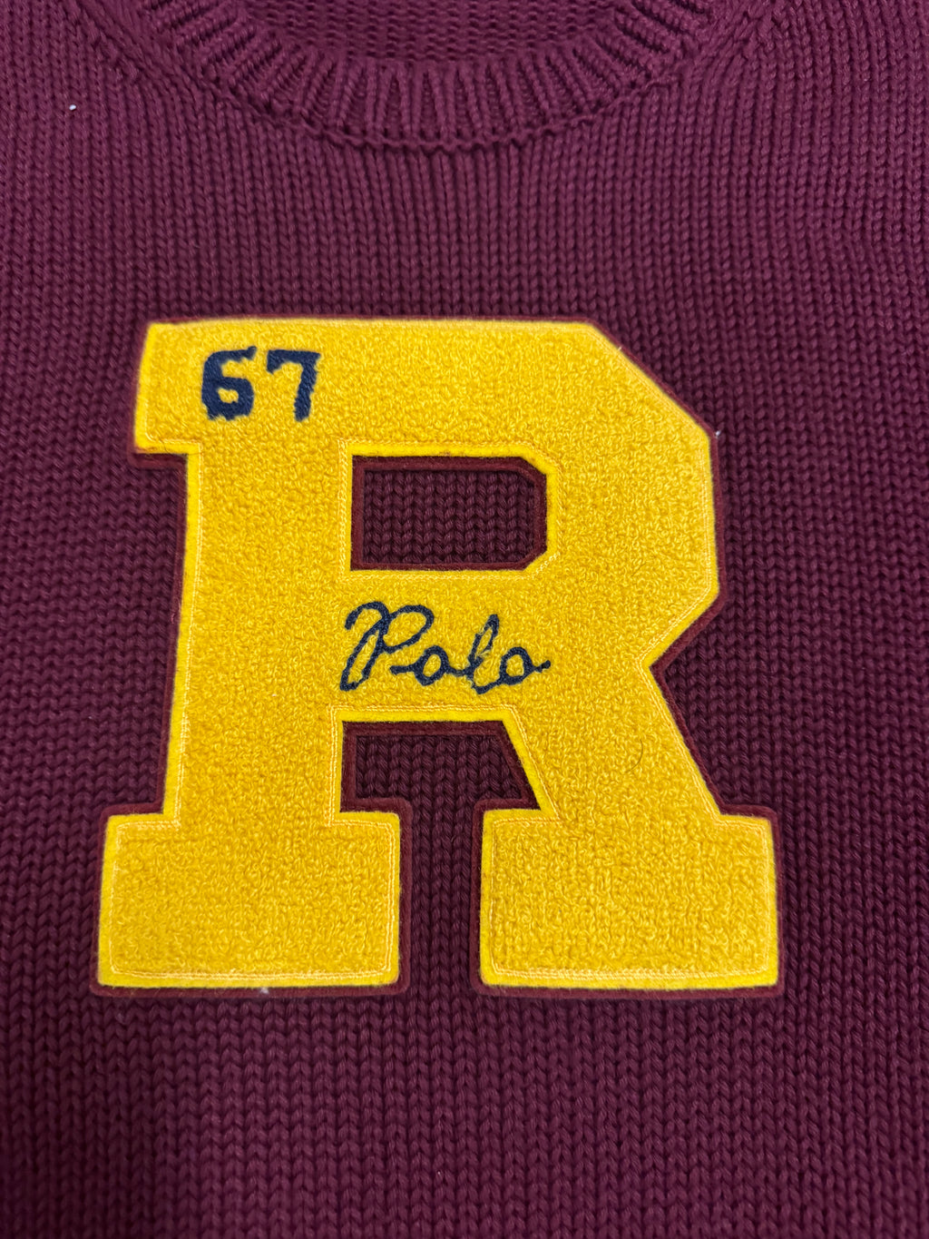 Polo Ralph Lauren Varsity R Knit