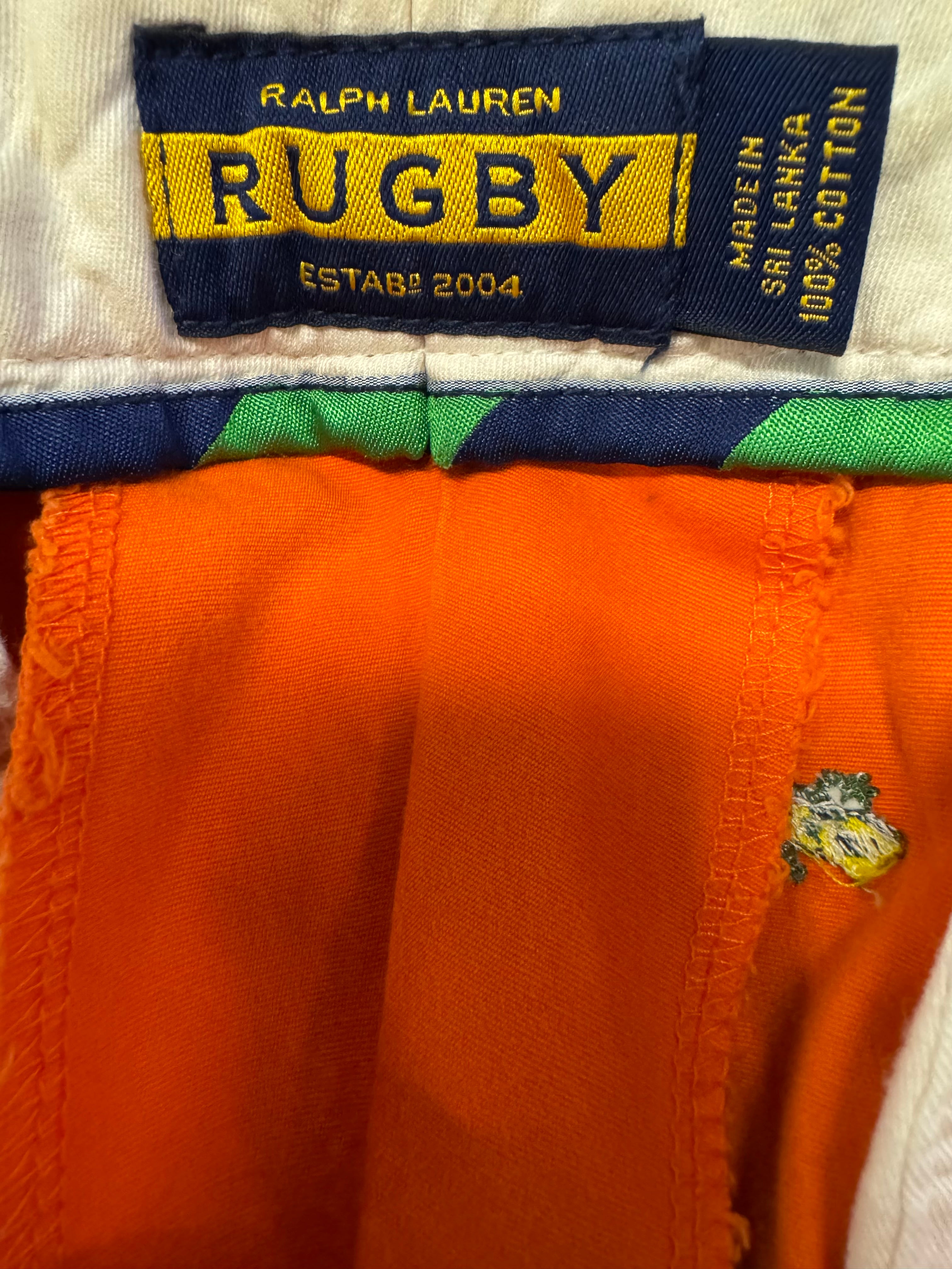 2004 Rugby Ralph Lauren Embroidered Geico Shorts