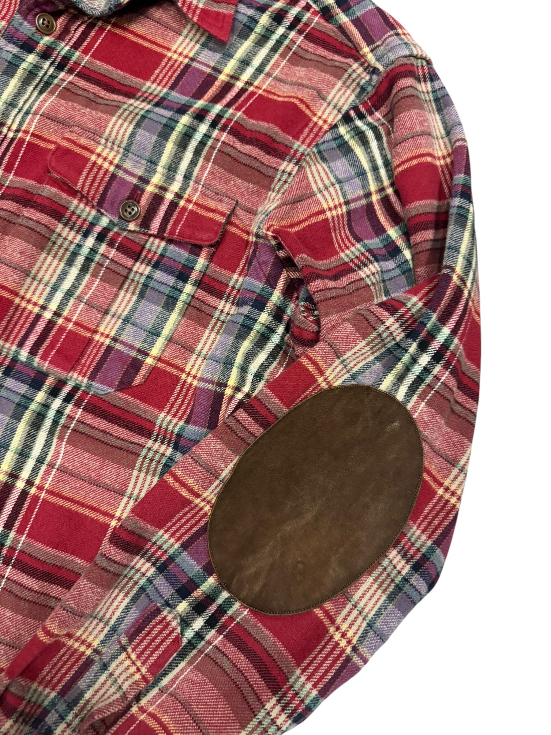 Vintage Polo Ralph Lauren Blue Label Heavyweight Sportsman Flannel