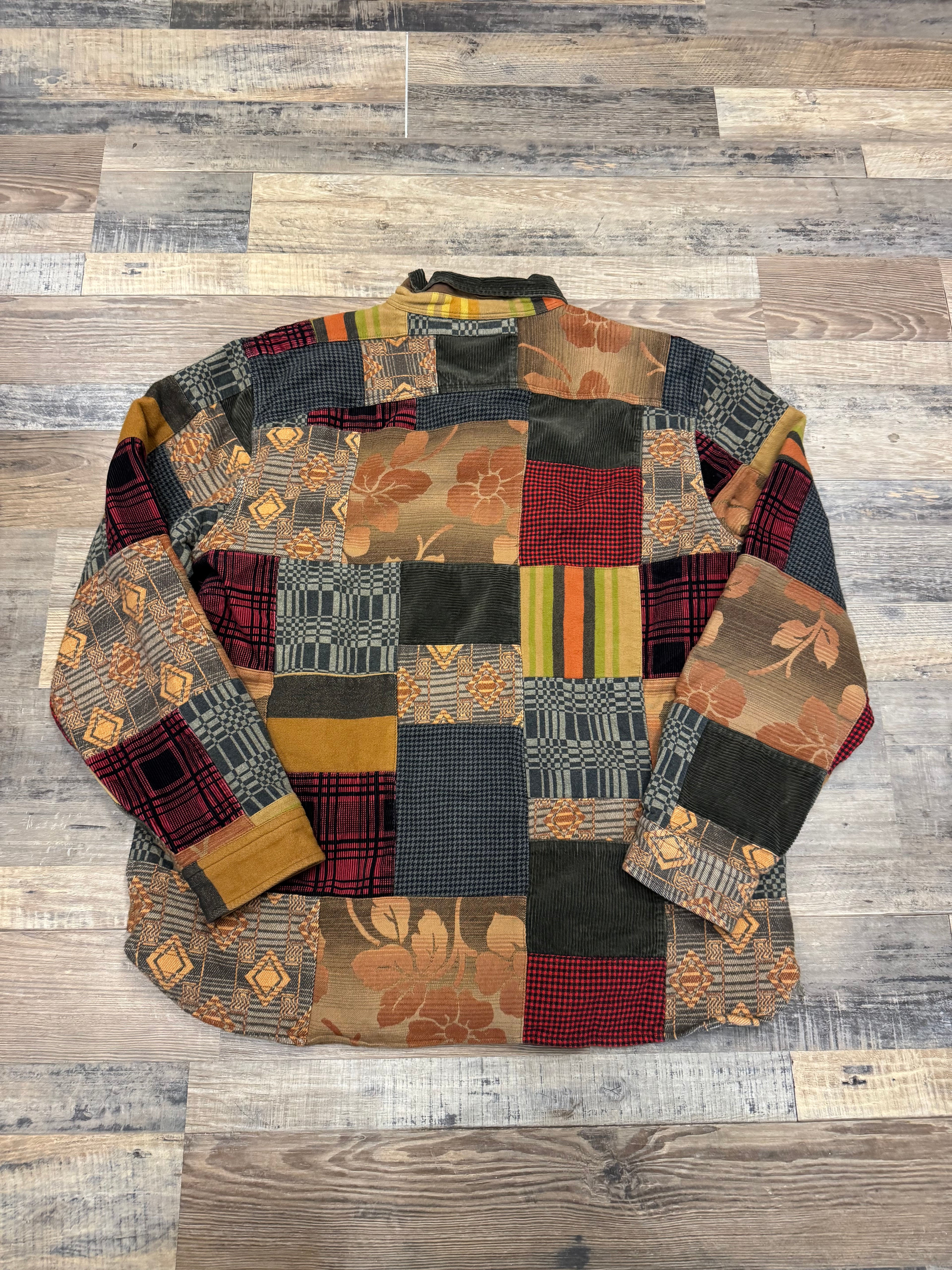 NWT RRL Ralph Lauren Limited Edition Patchwork Overshirt