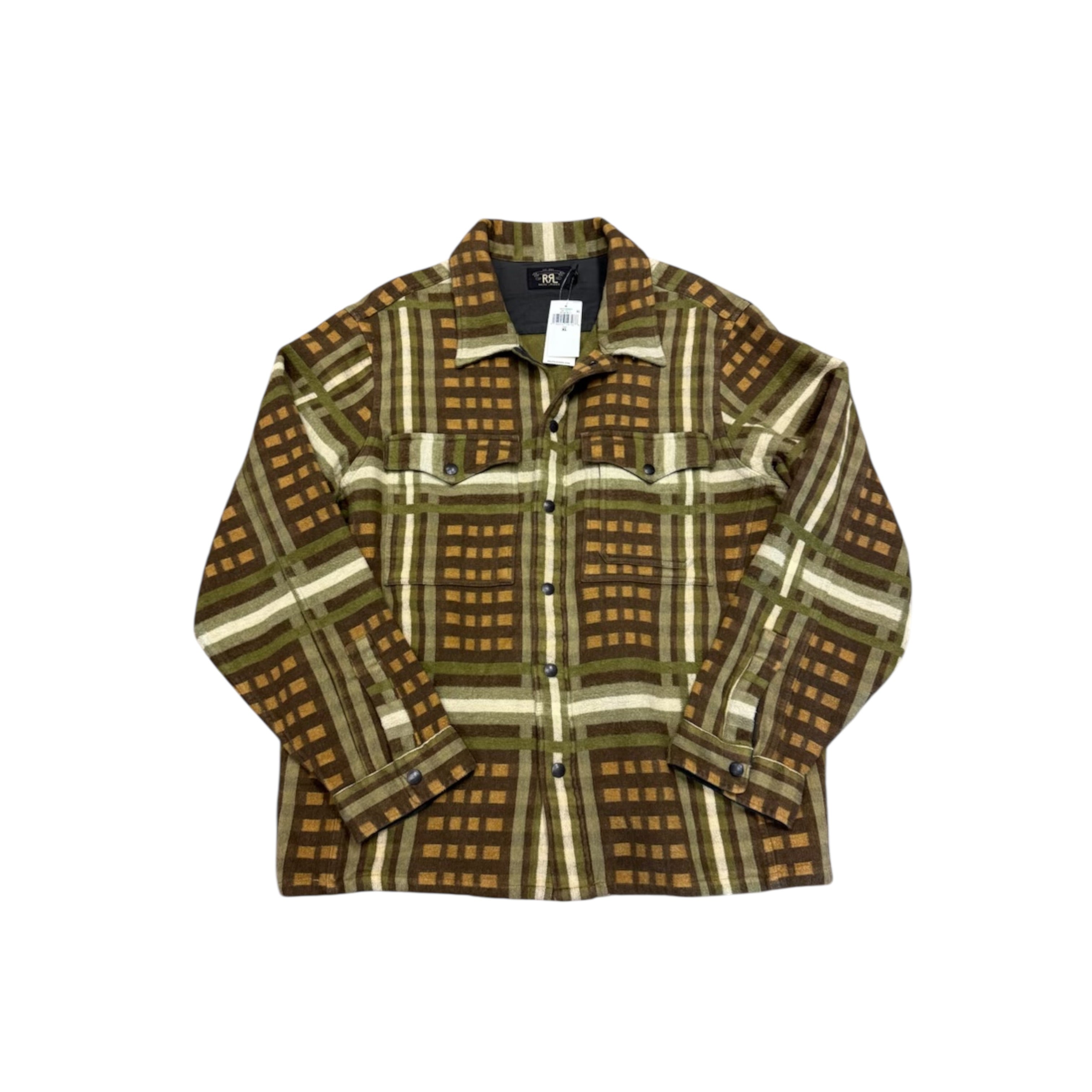 NWT RRL Heavyweight Jacquard Workshirt/Overshirt
