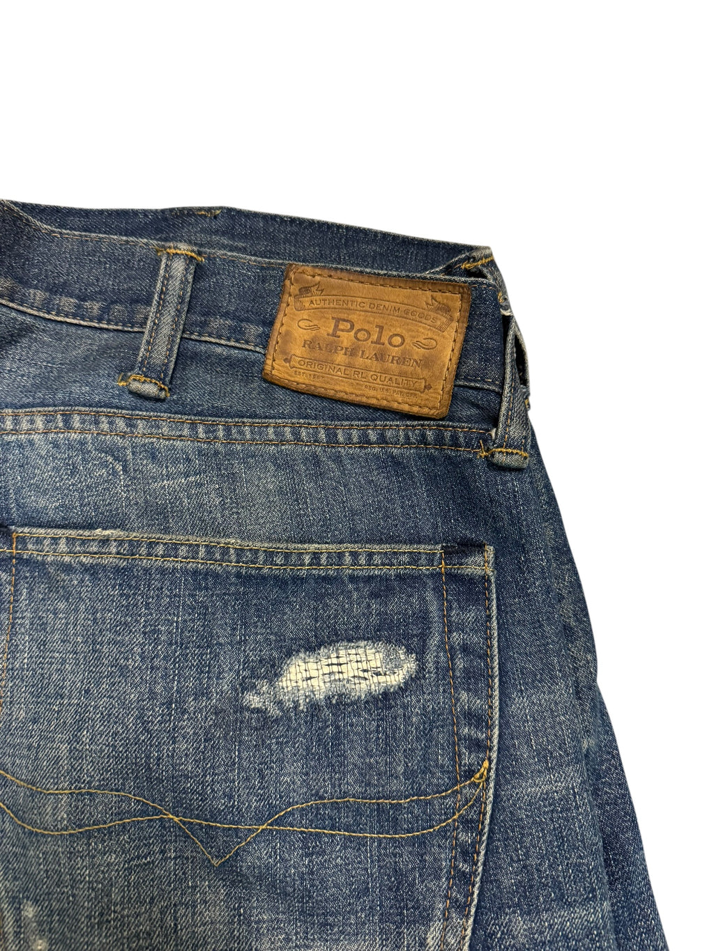 Vintage Polo Ralph Lauren Patchwork Denim Jeans