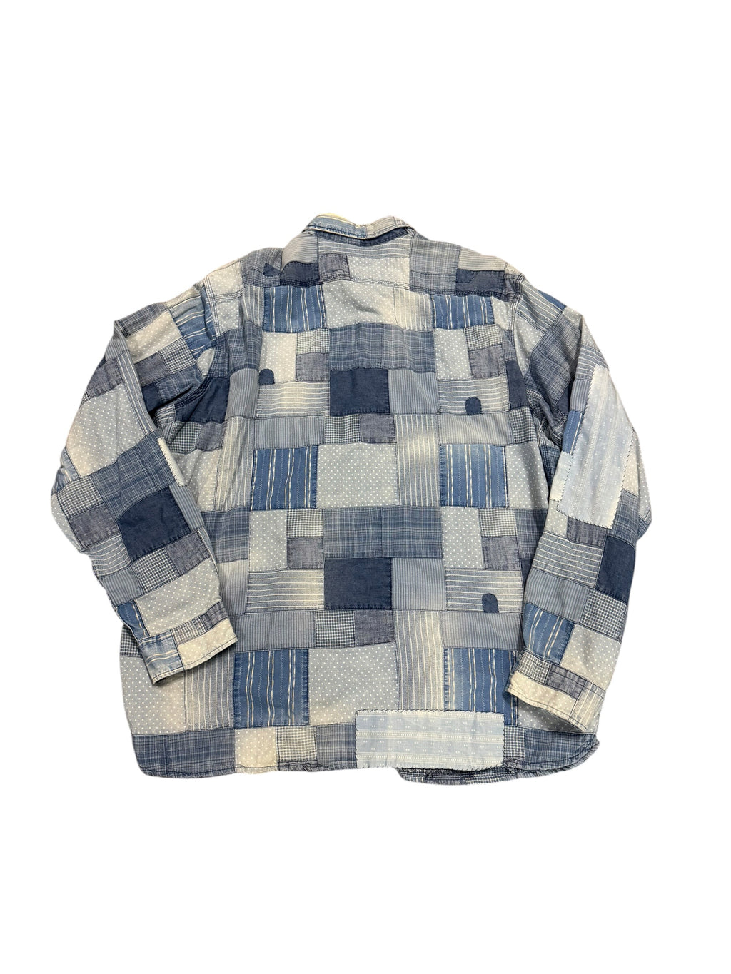 Vintage OG Patchwork Button Up Shirt