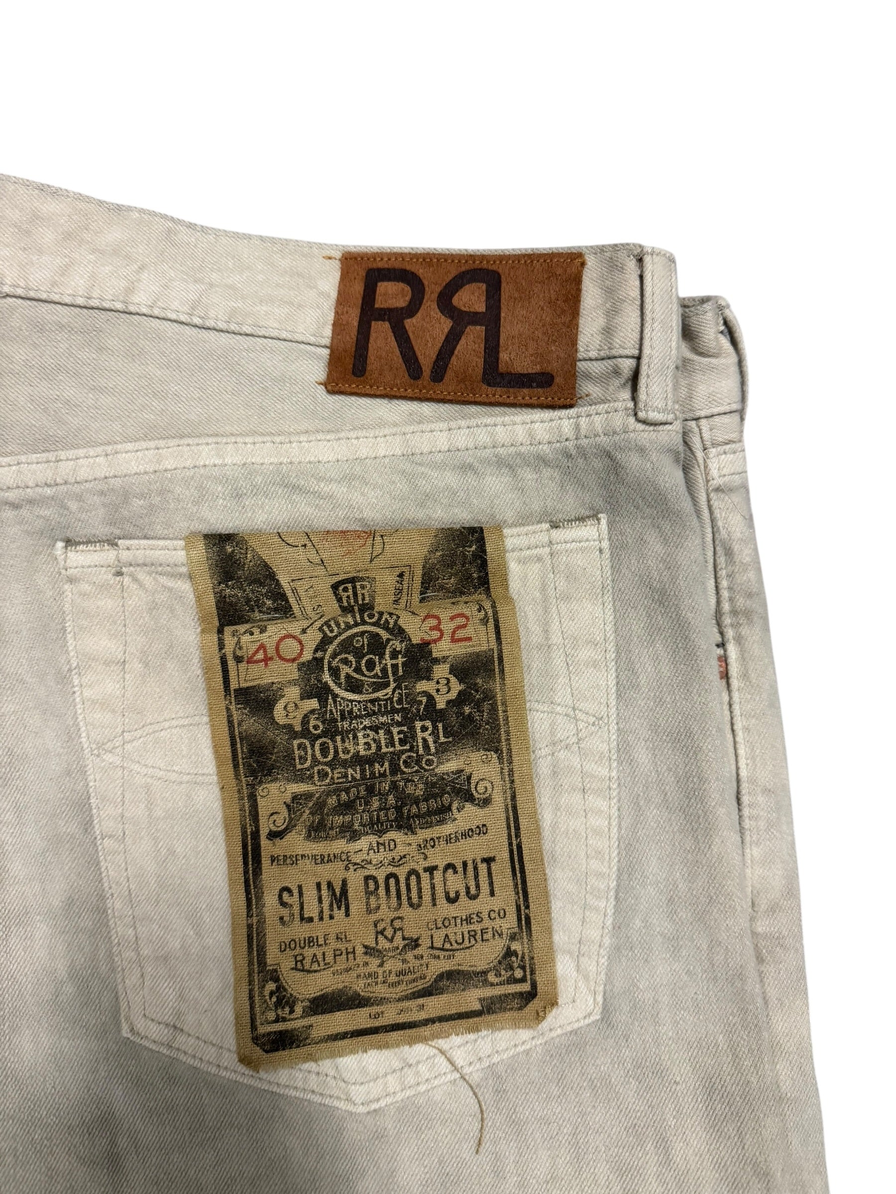 NWT RRL SELVEDGE BOOTCUT JEANS