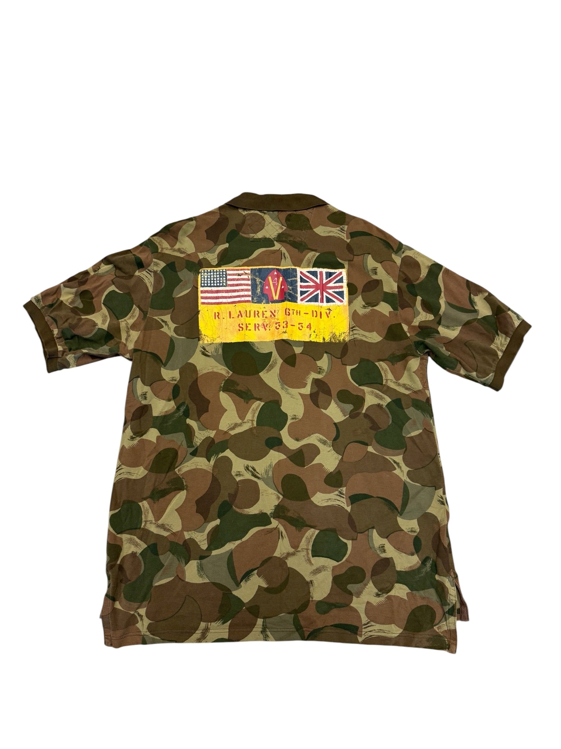 Polo Camo British Military Shirt