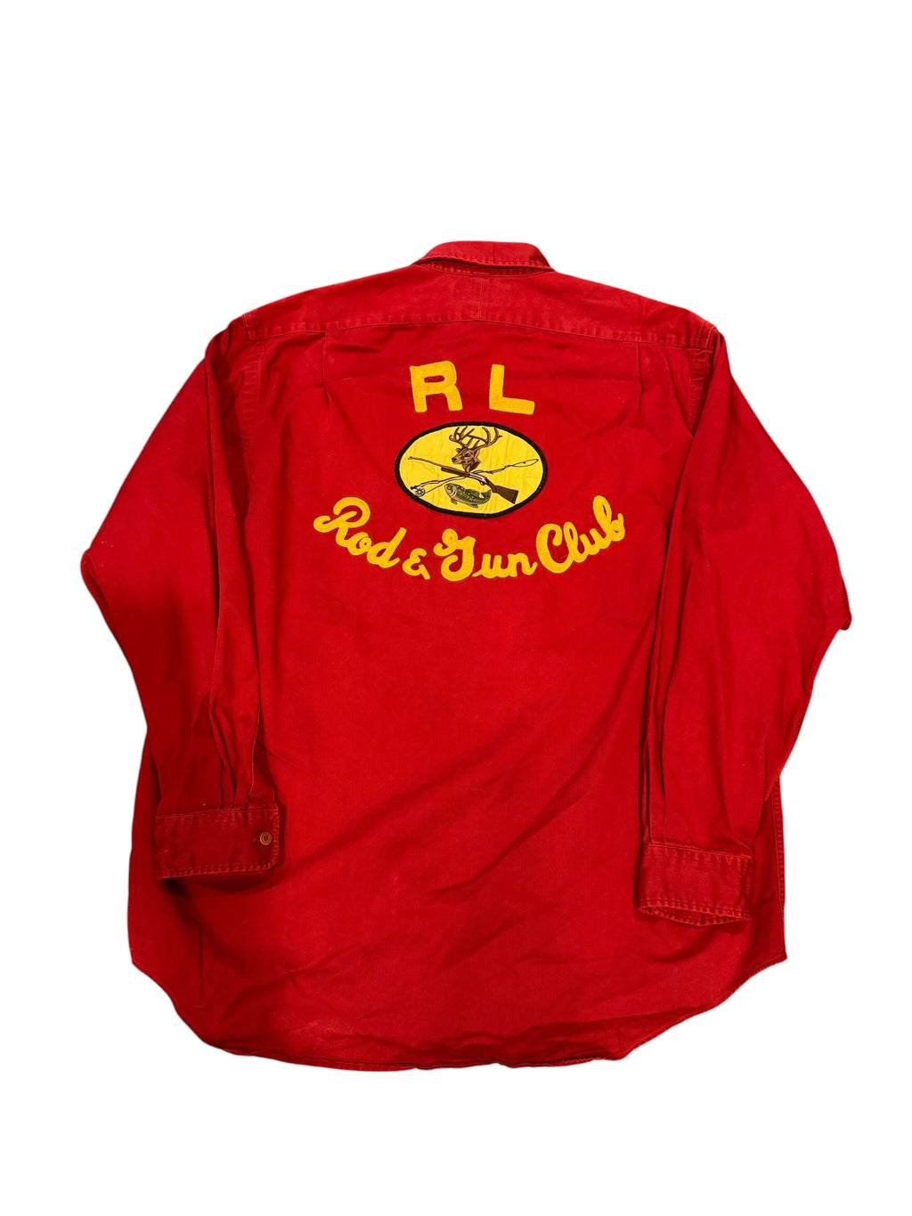 Vintage OG Polo Sportsman Ralph Lauren Rod and Gun Button Up