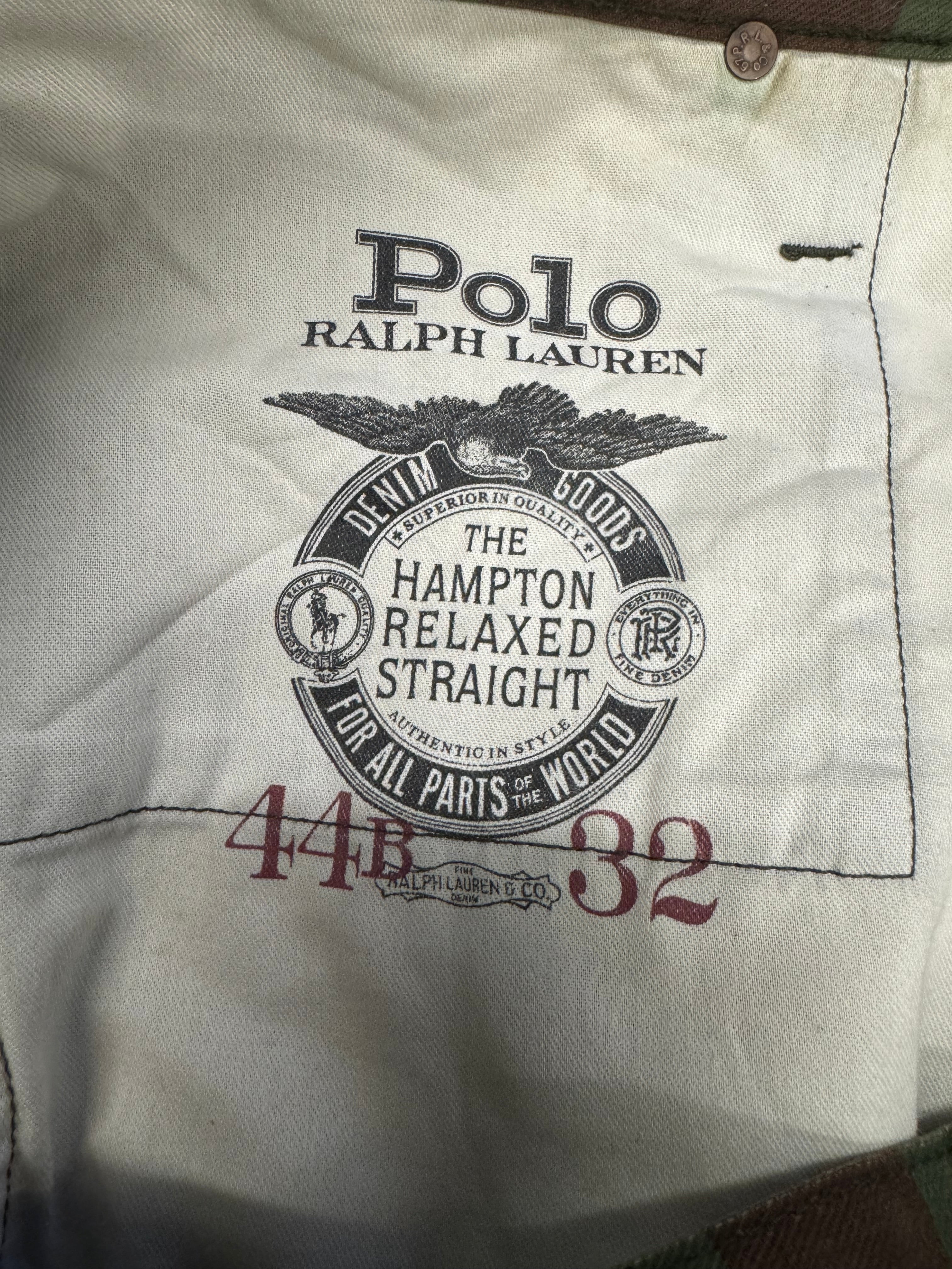 Polo Ralph Lauren Camo Denim Jeans