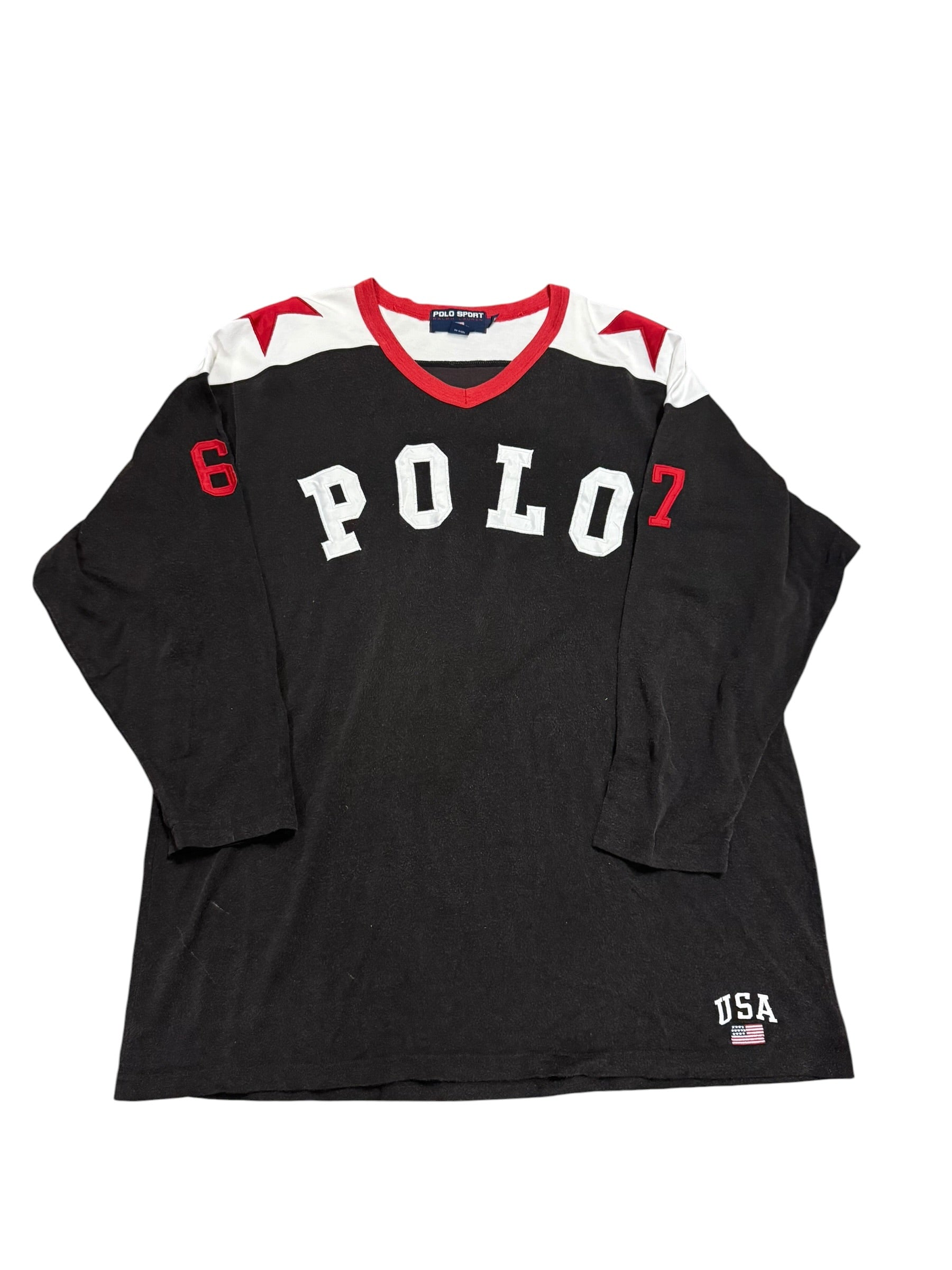 Vintage OG 90’s Polo Sport Varsity Jersey