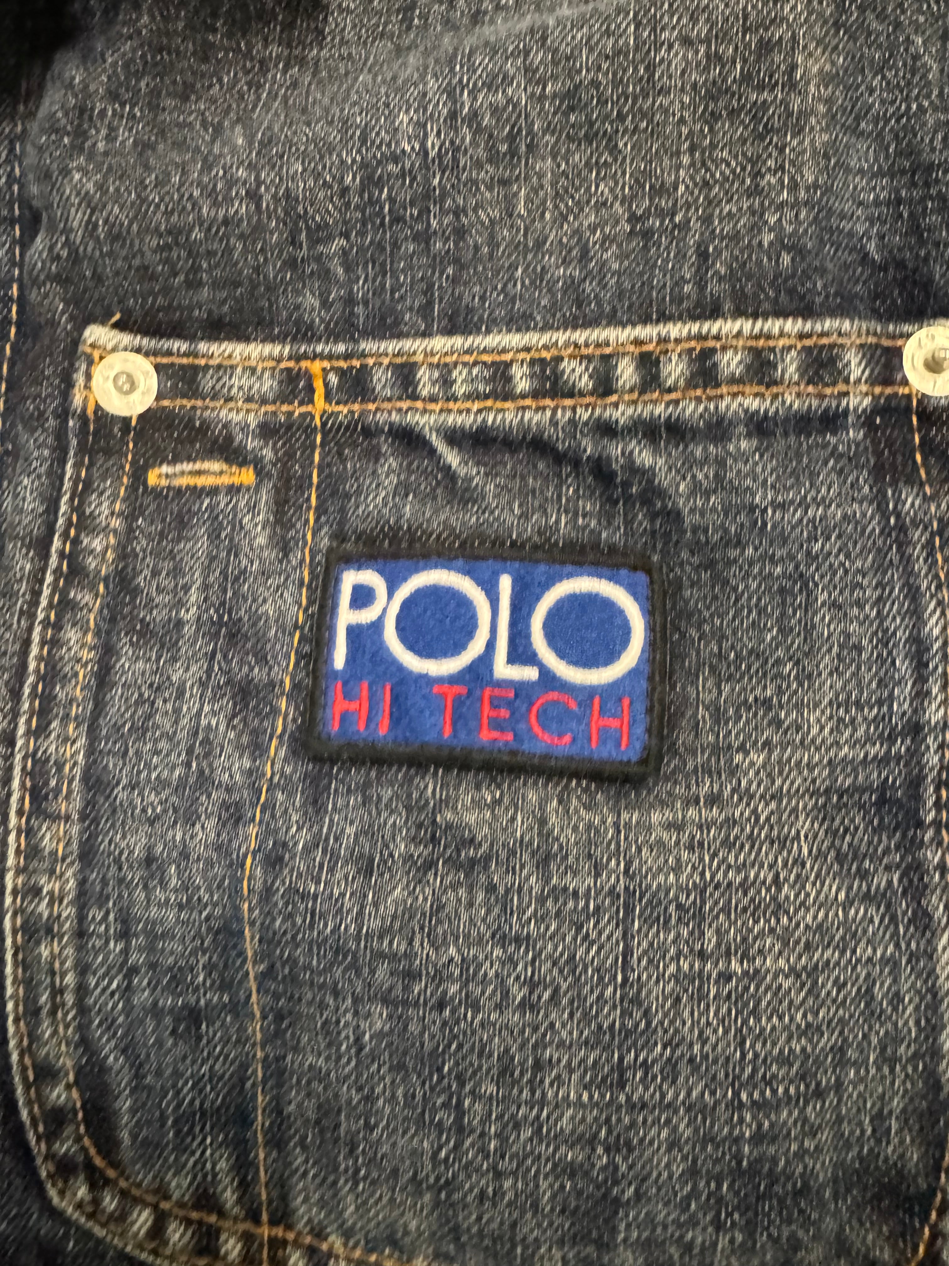 Polo Ralph Lauren Hi Tech Denim Hybrid Trucker Jacket