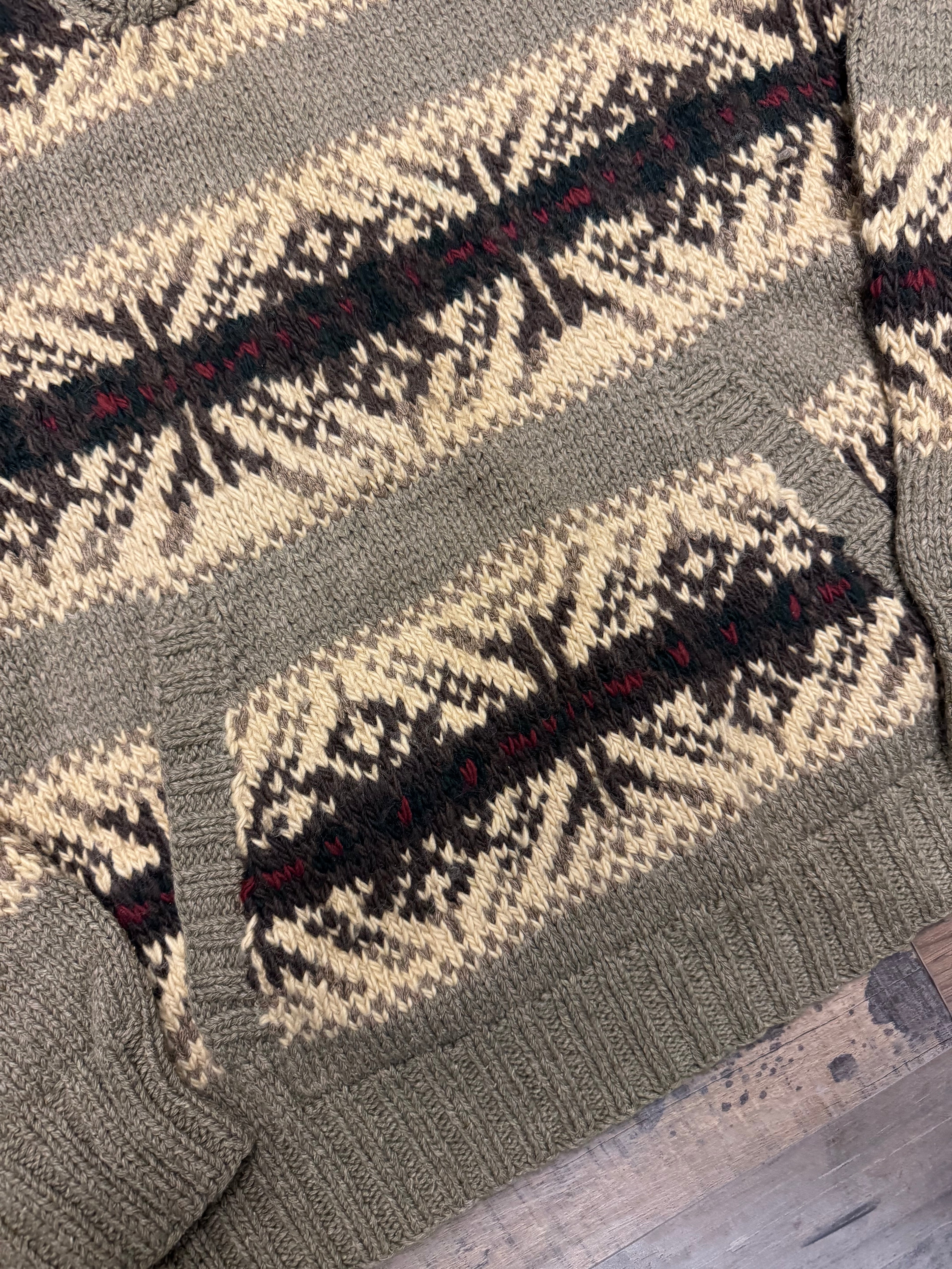 Polo chunky native shawl