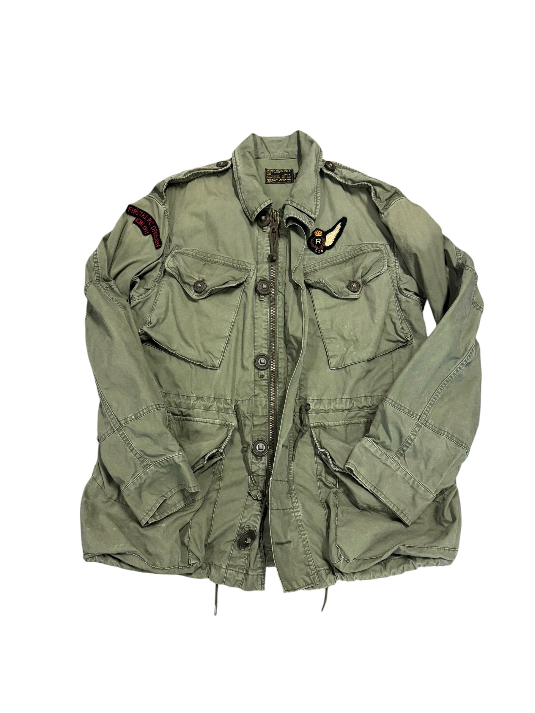Vintage OG Polo Ralph Lauren Military Field Jacket