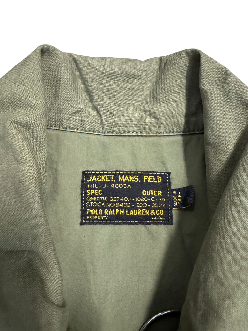 Vintage OG Polo Ralph Lauren Military Field Jacket