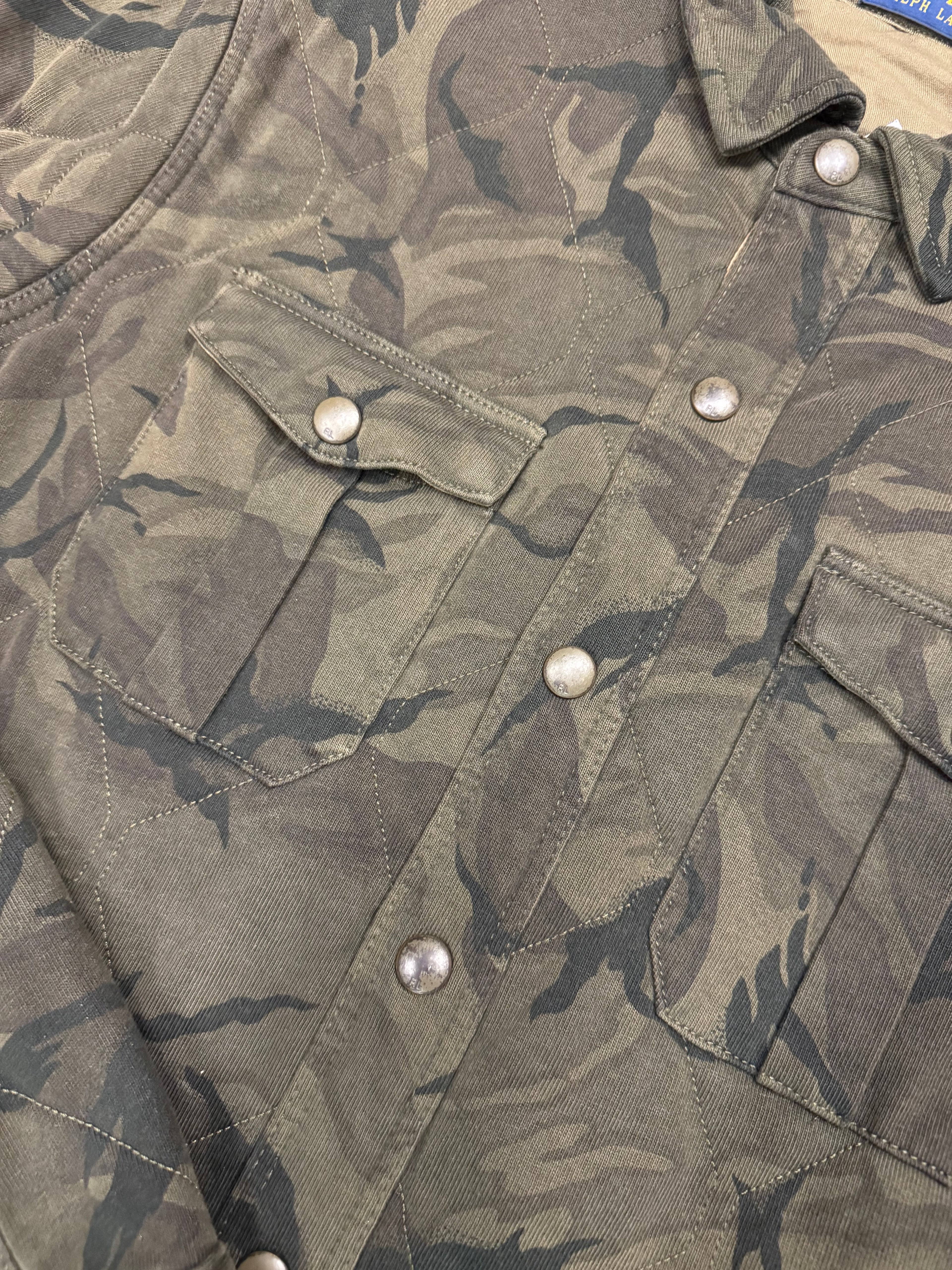 NWT Polo Ralph Lauren Sportsman Quilted Workshirt