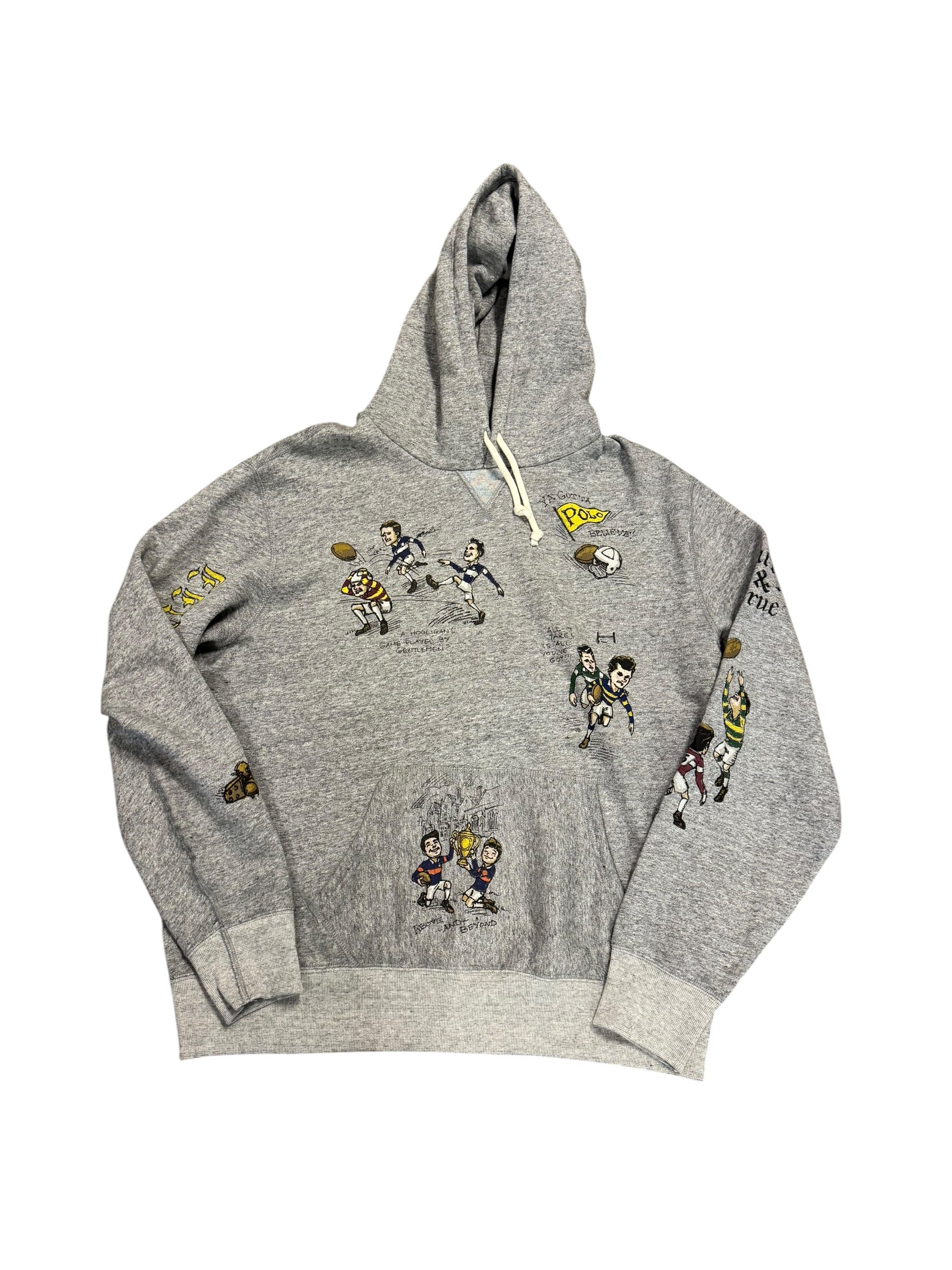 Polo Ralph Lauren RLFC Varsity Cartoon Graphic Hoodie