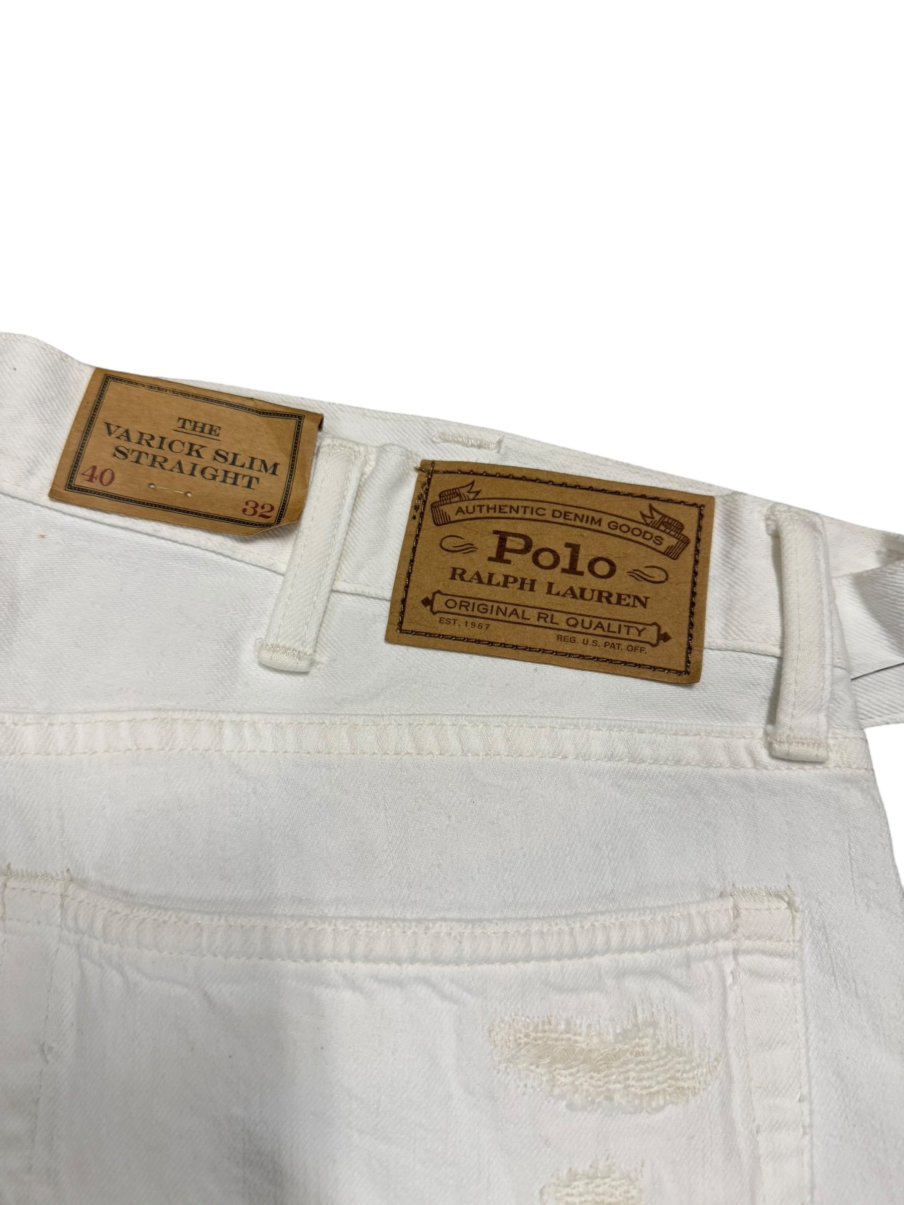 NWT Polo Ralph Lauren Distressed Jeans