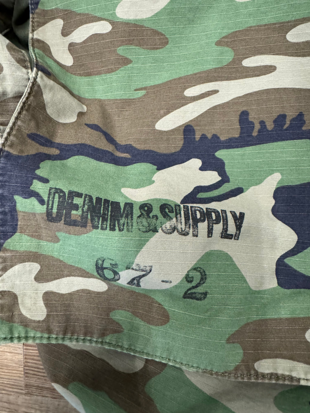Ralph Lauren Denim and Supply Camo messenger bag