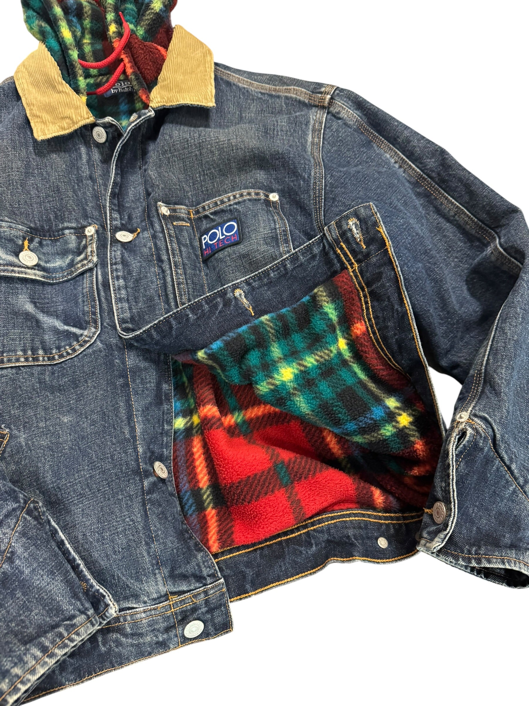 Polo Ralph Lauren Hi Tech Denim Hybrid Trucker Jacket