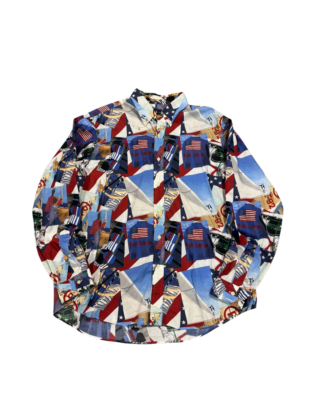 Polo Ralph Lauren CP92 Graphic Sailing Button Up