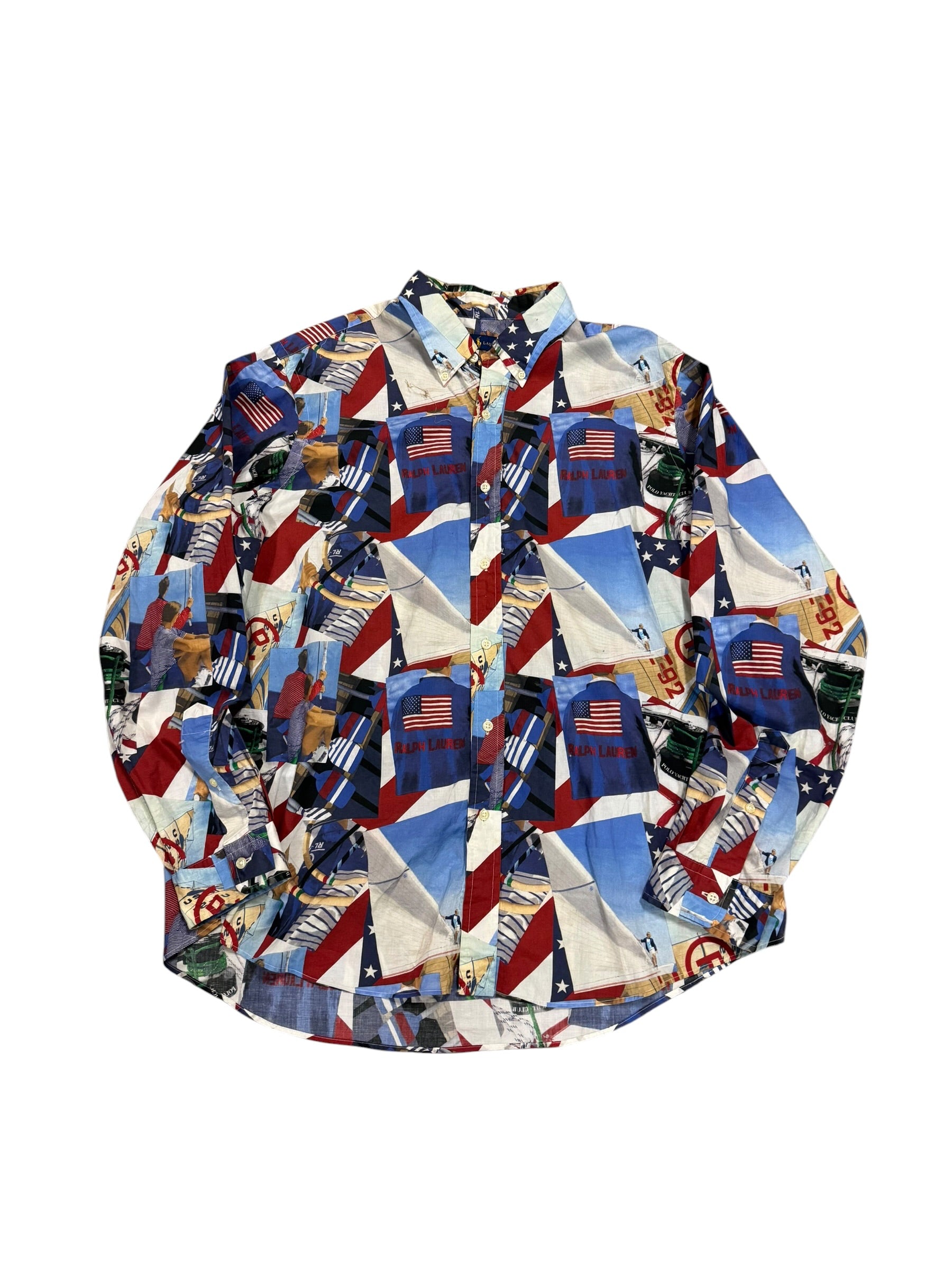 Polo Ralph Lauren CP92 Graphic Sailing Button Up