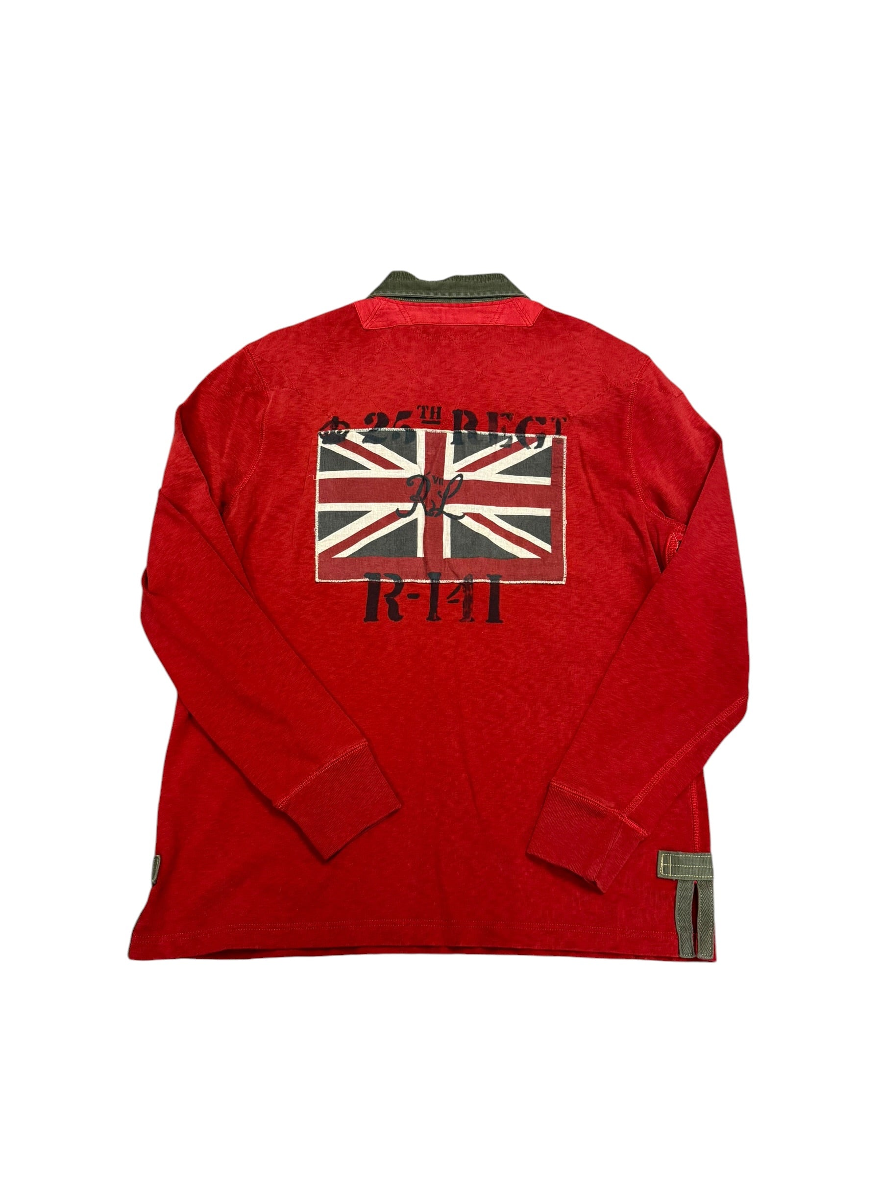 Vintage Polo Ralph Lauren British/UK Regiment Rugby