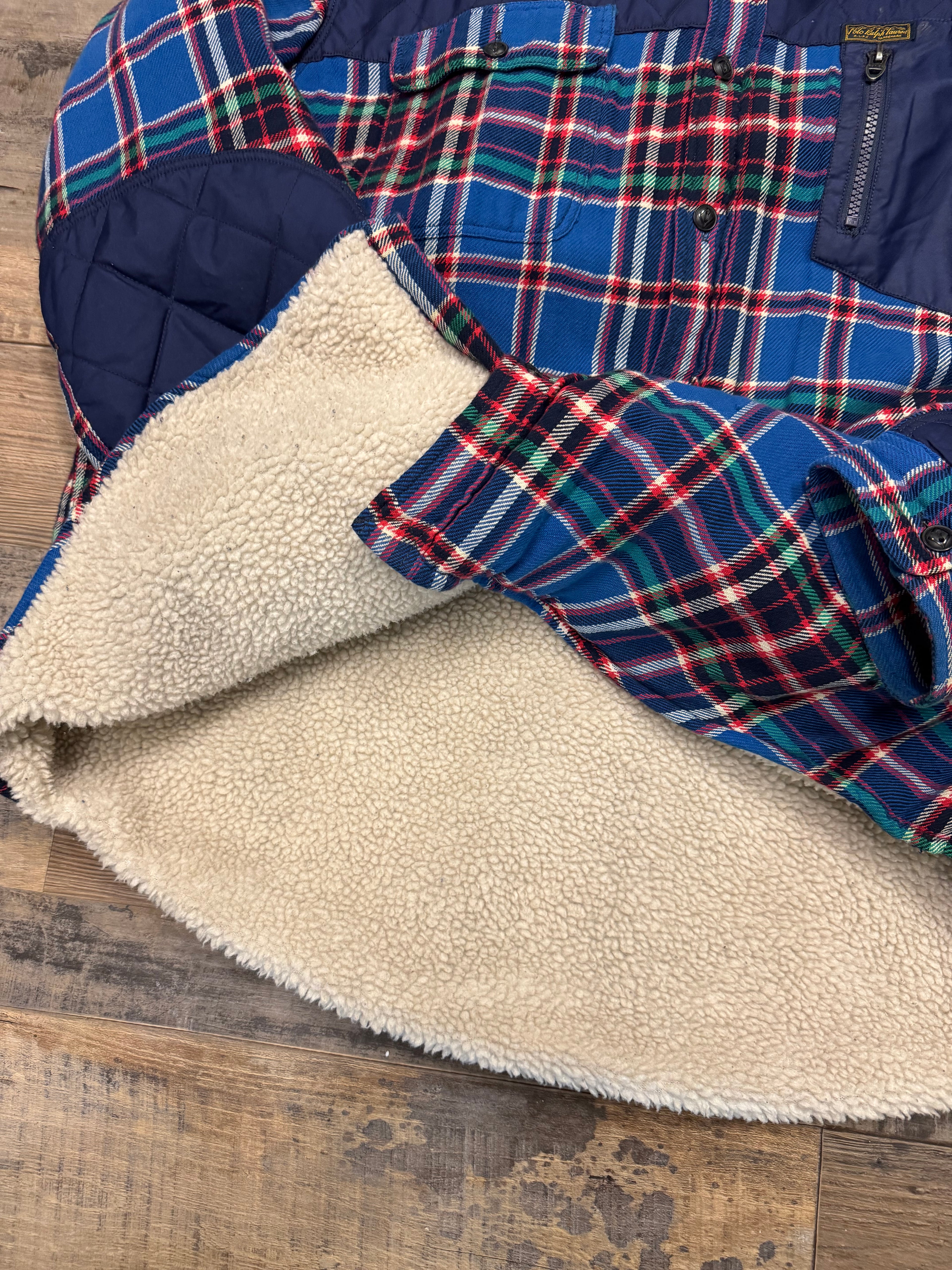 Polo Ralph Lauren Sportsman Wildlife Sherpa Overshirt