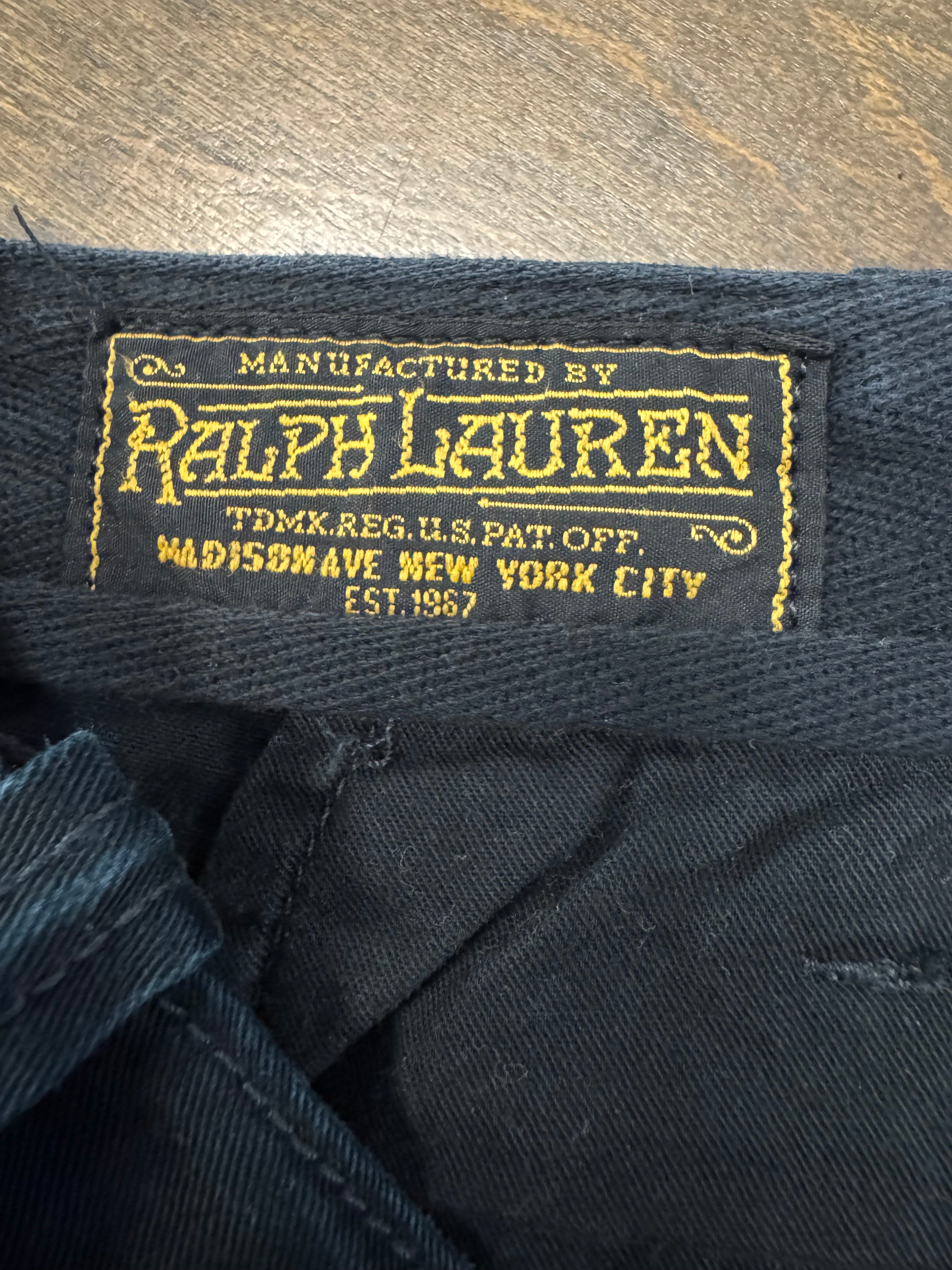 Polo Ralph Lauren EmbroideredMoto Trousers