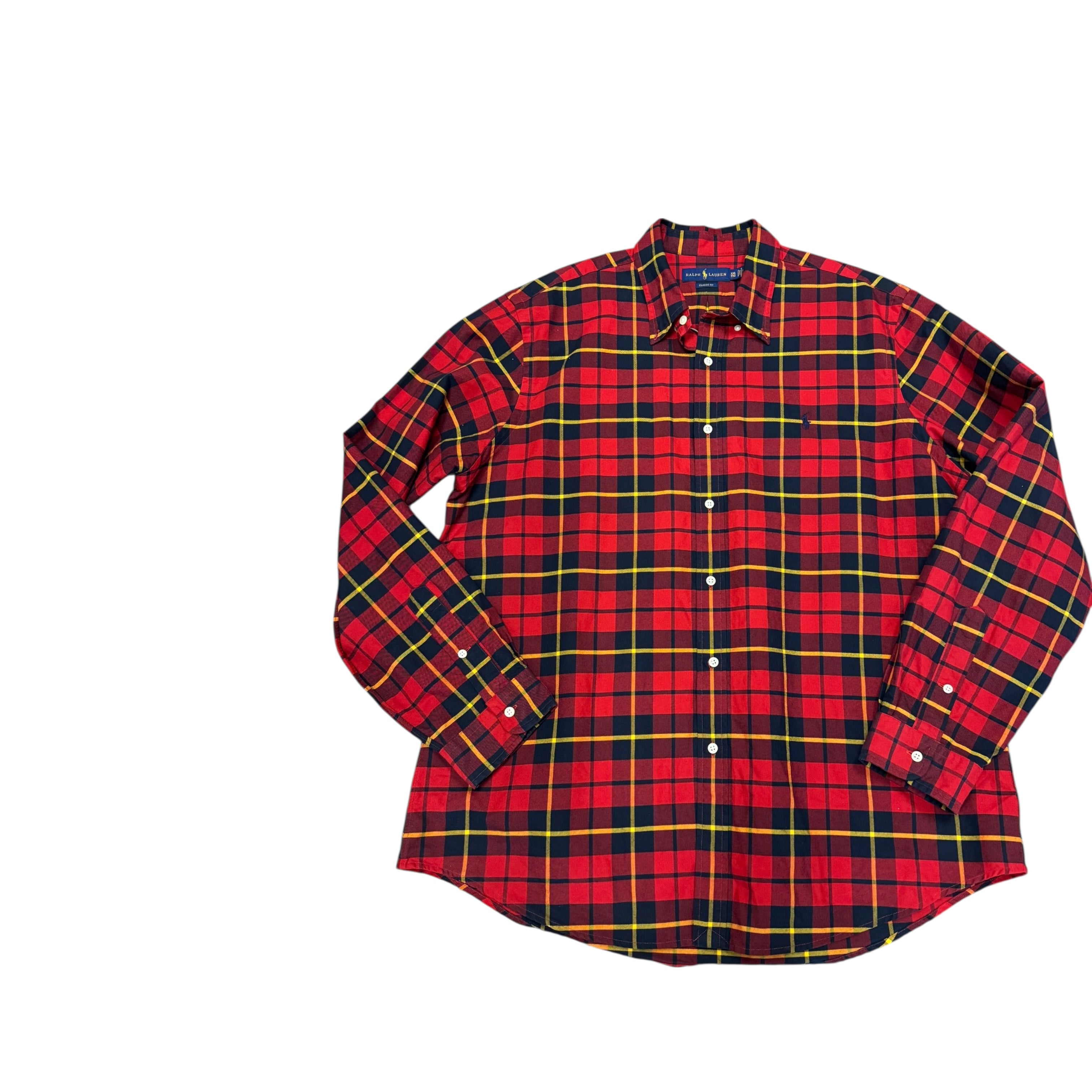 Polo plaid button down
