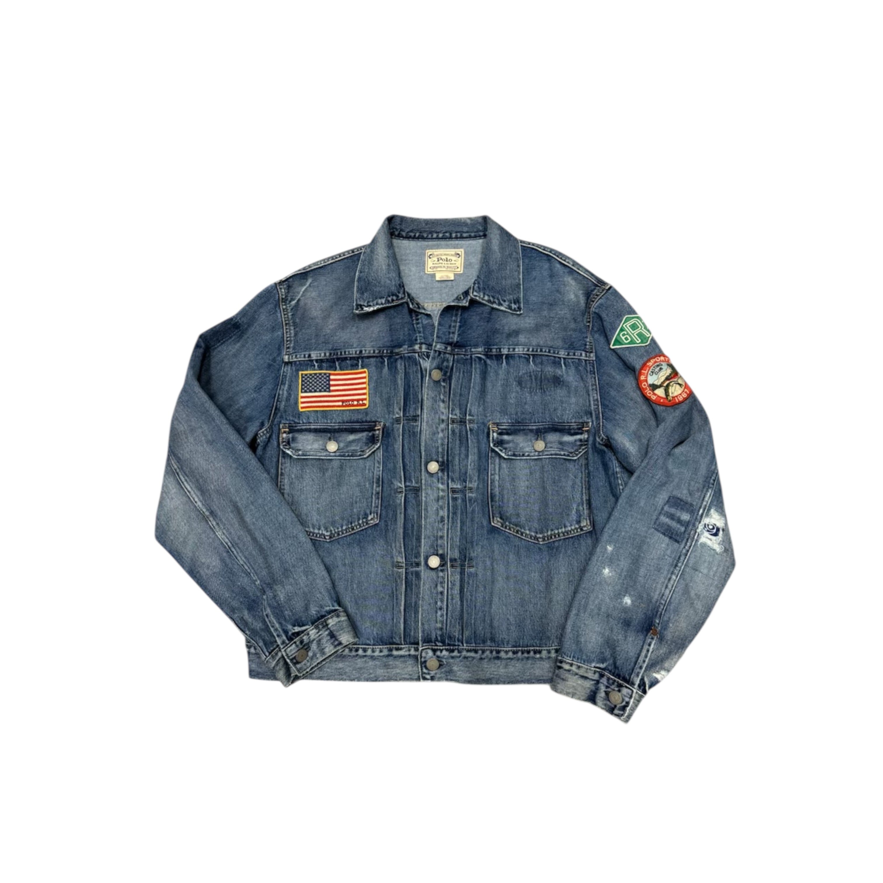 Polo sportsman canoe denim jacket