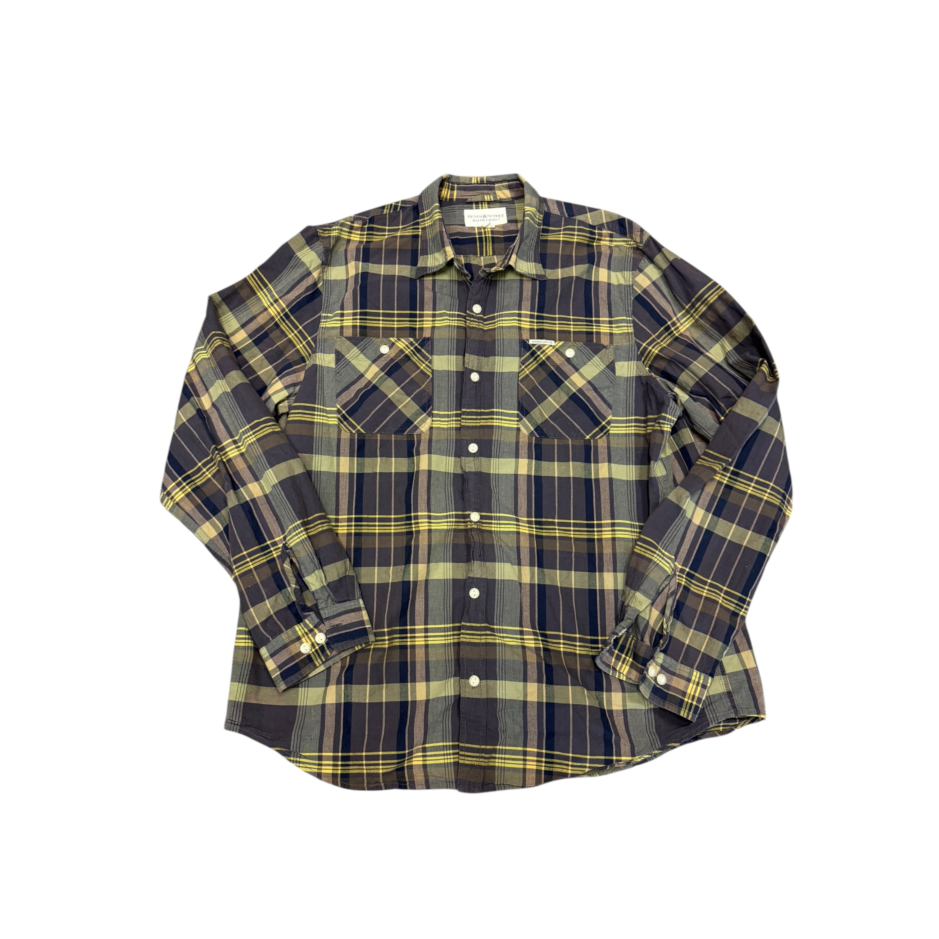 Denim & supply plaid button down