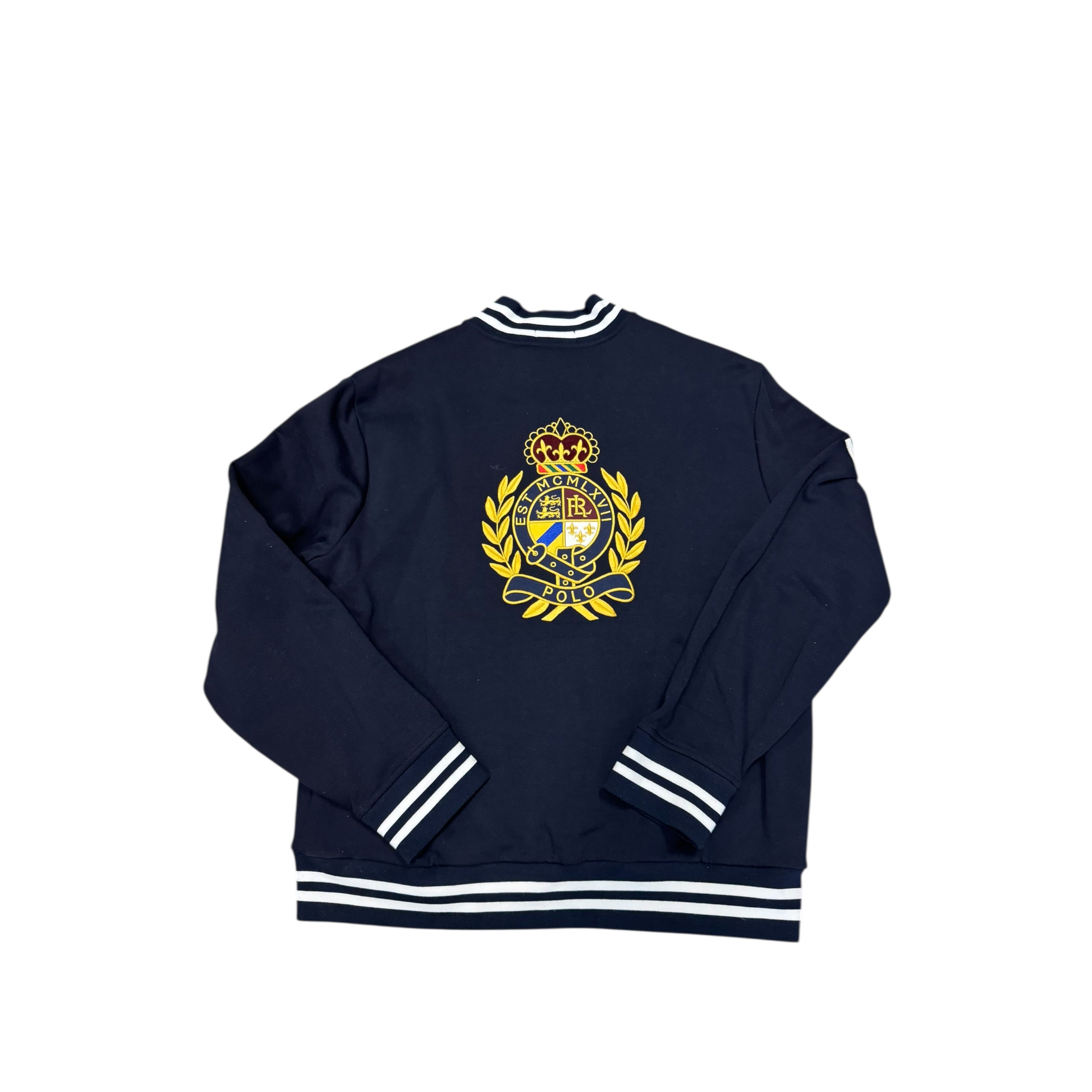 NWT Polo crest varsity jacket