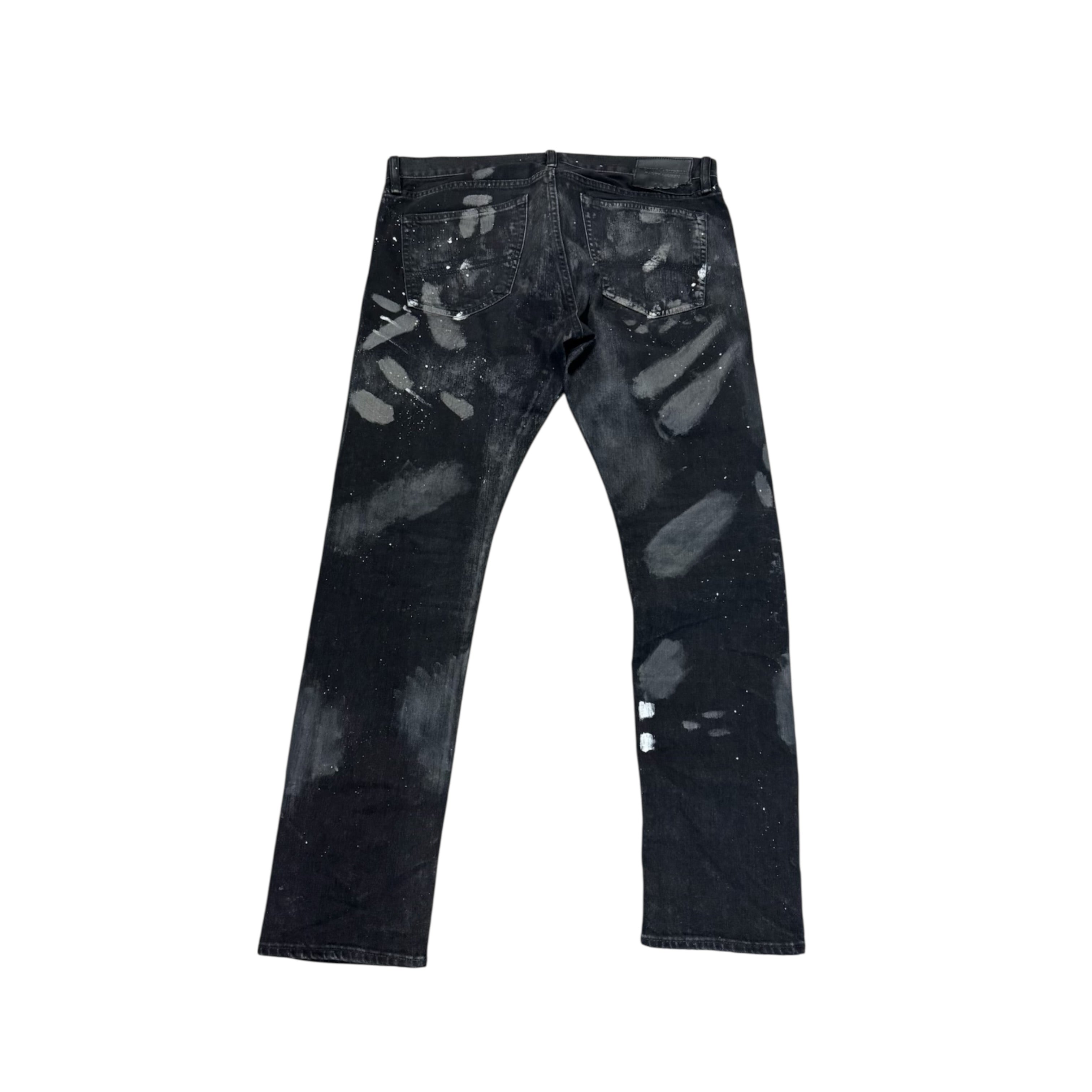 Denim & supply bleached denim jeans