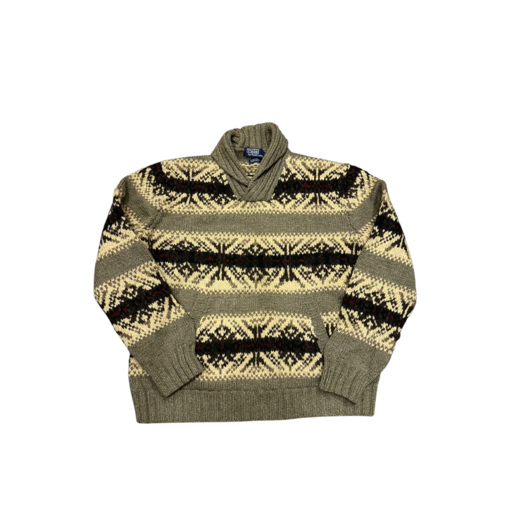 Polo chunky native shawl