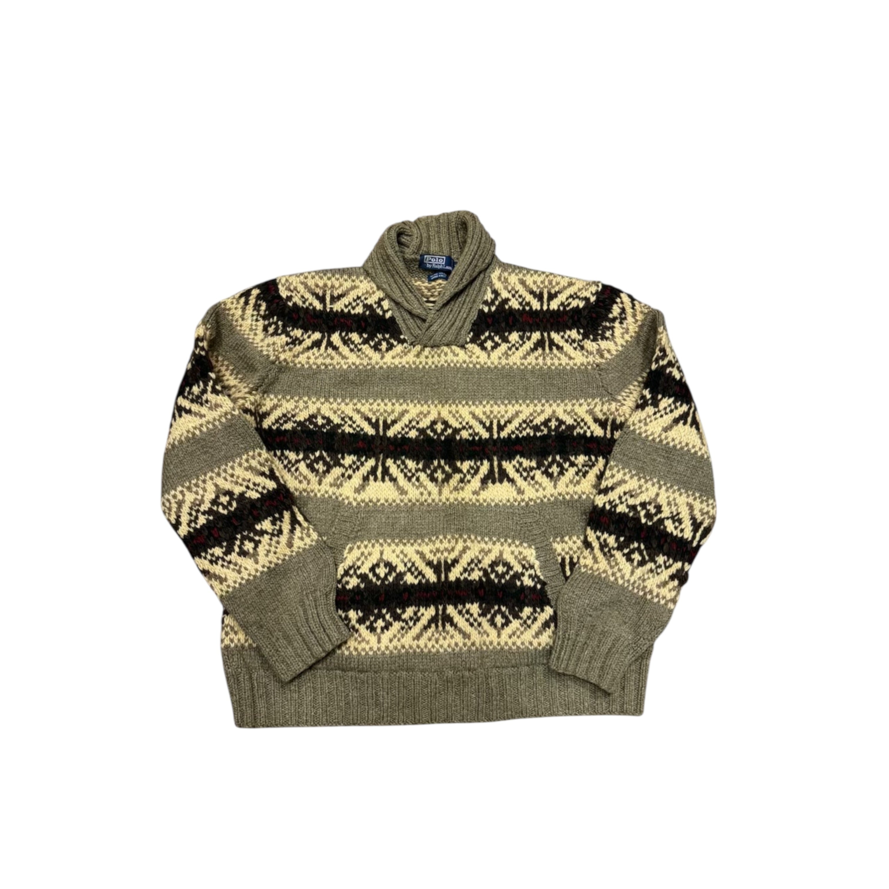 Polo chunky native shawl