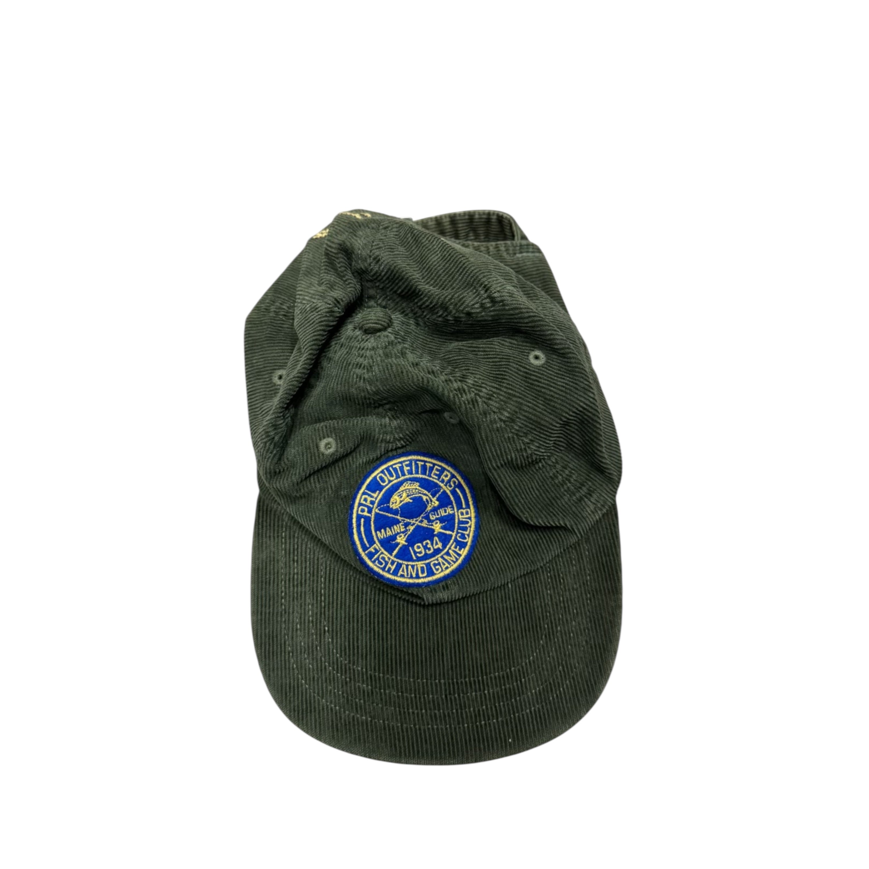 Polo sportsman cord fish and game hat