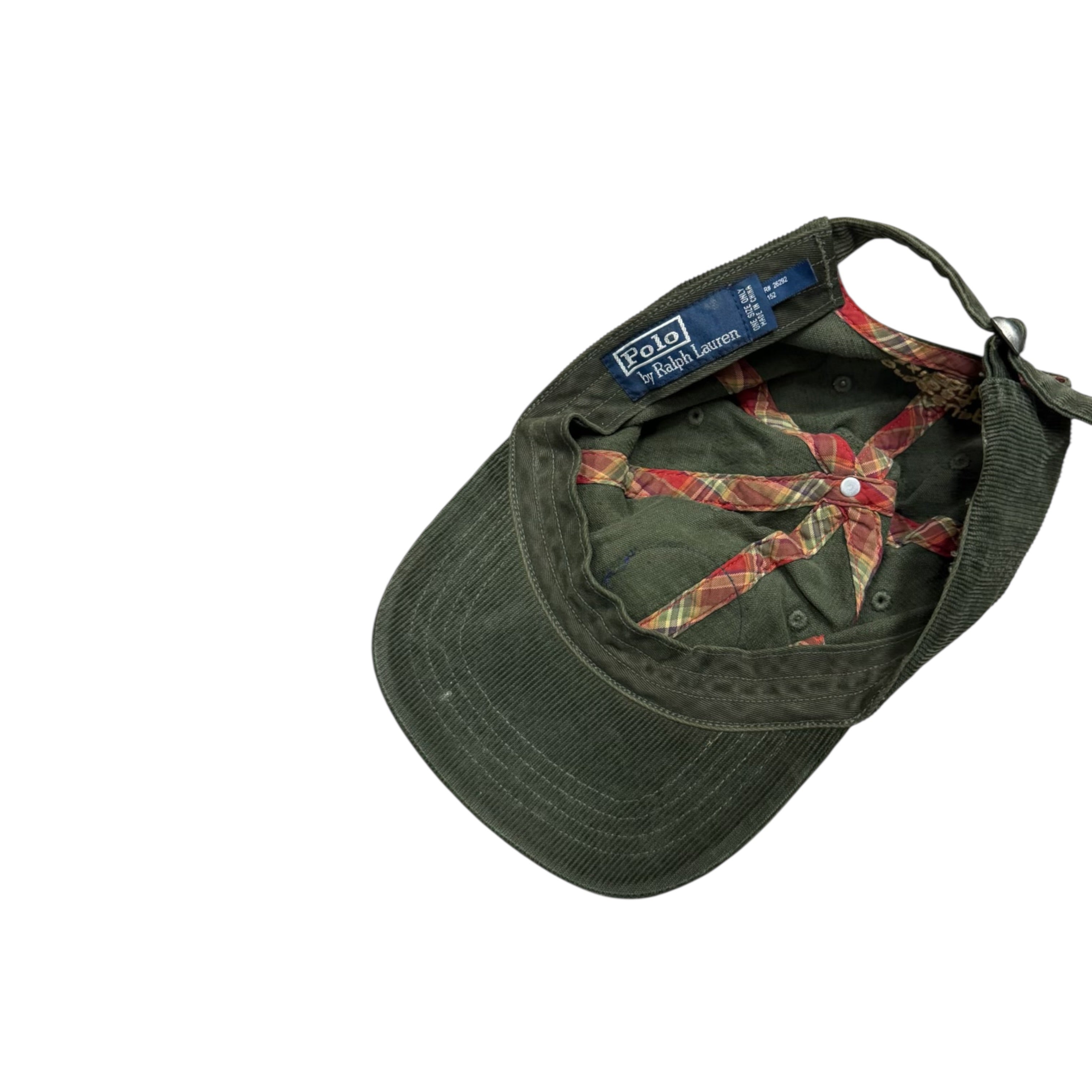 Polo sportsman cord fish and game hat