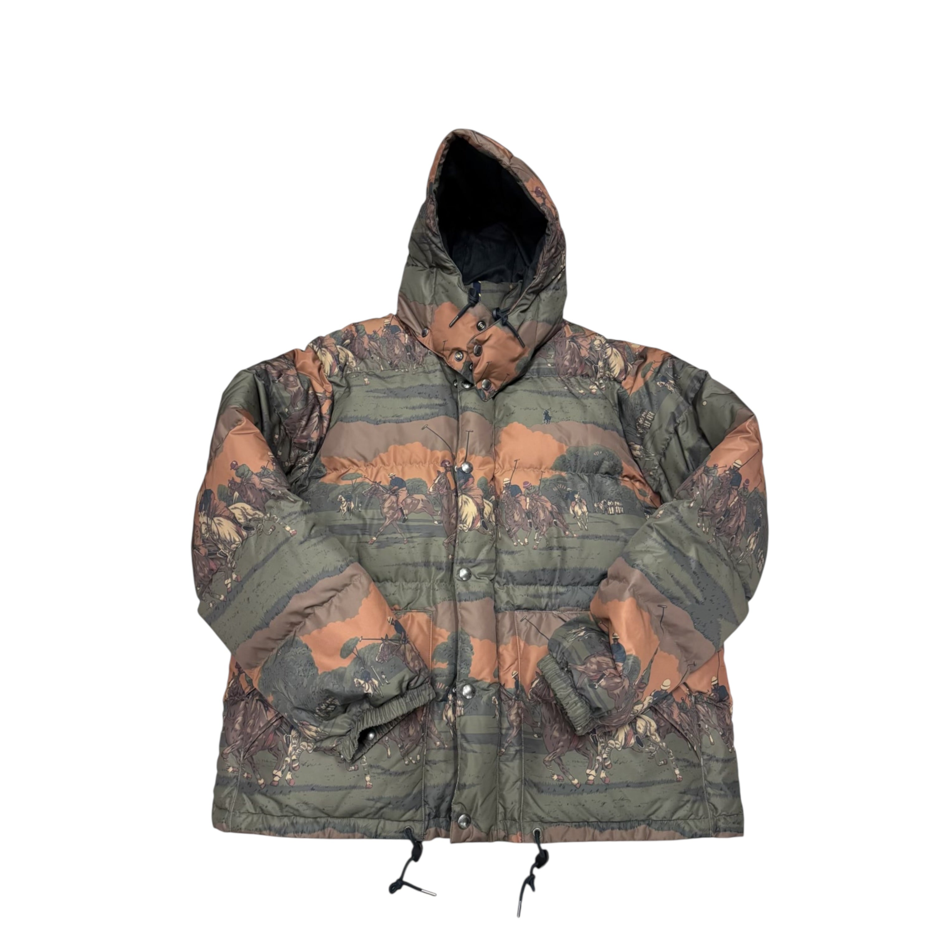 Polo players graphic goose