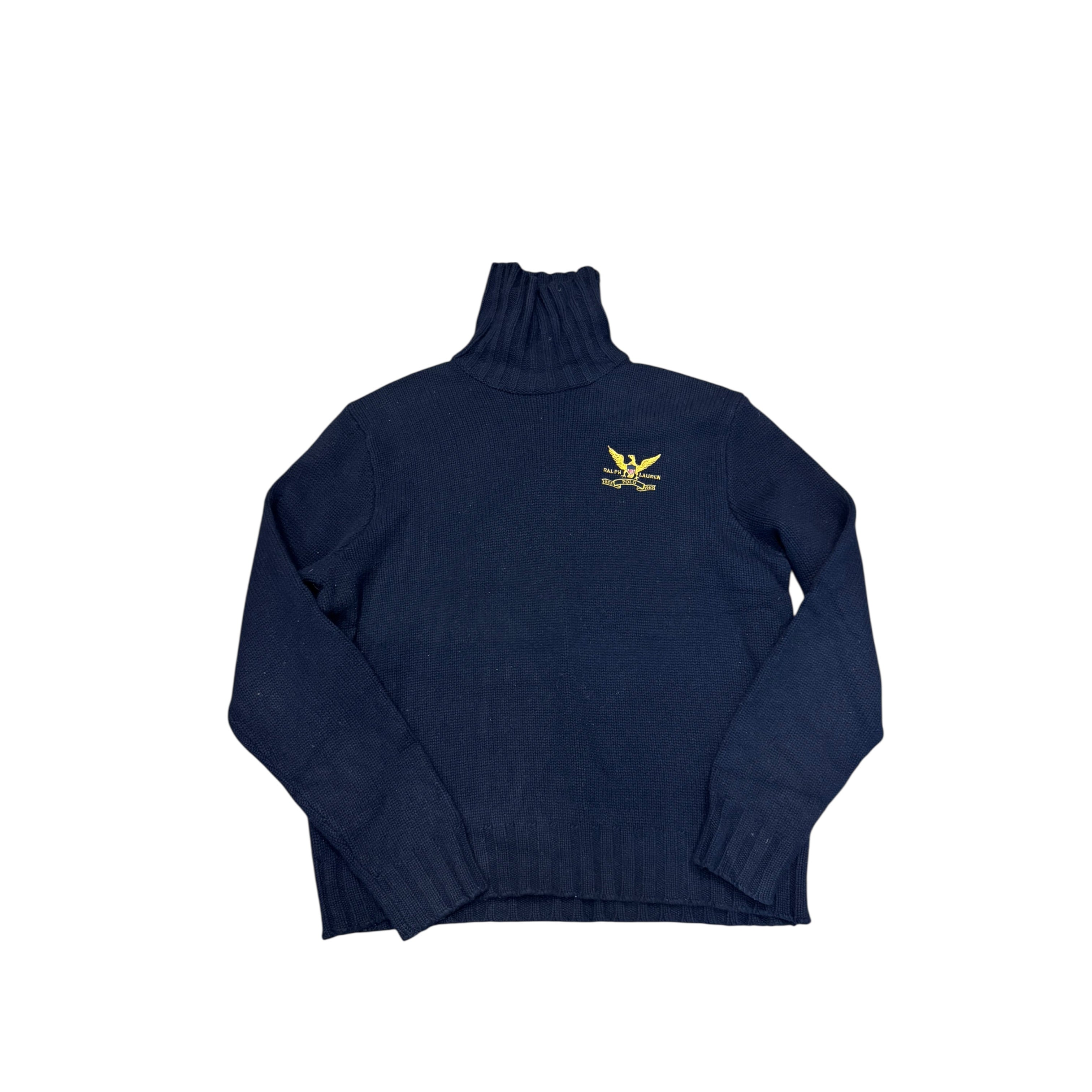 Polo eagle knit sweater