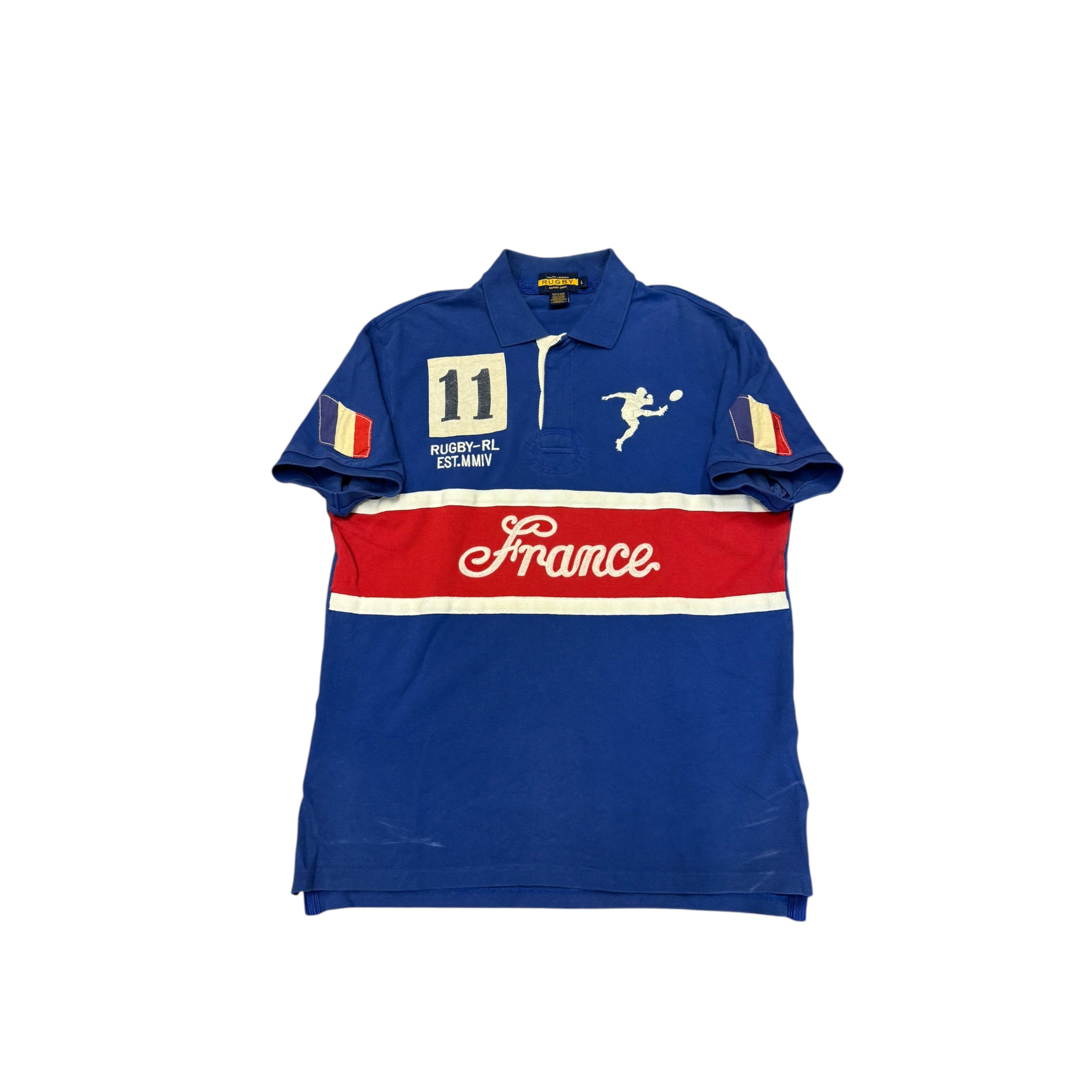 RL Rugby France kicker short sleeve