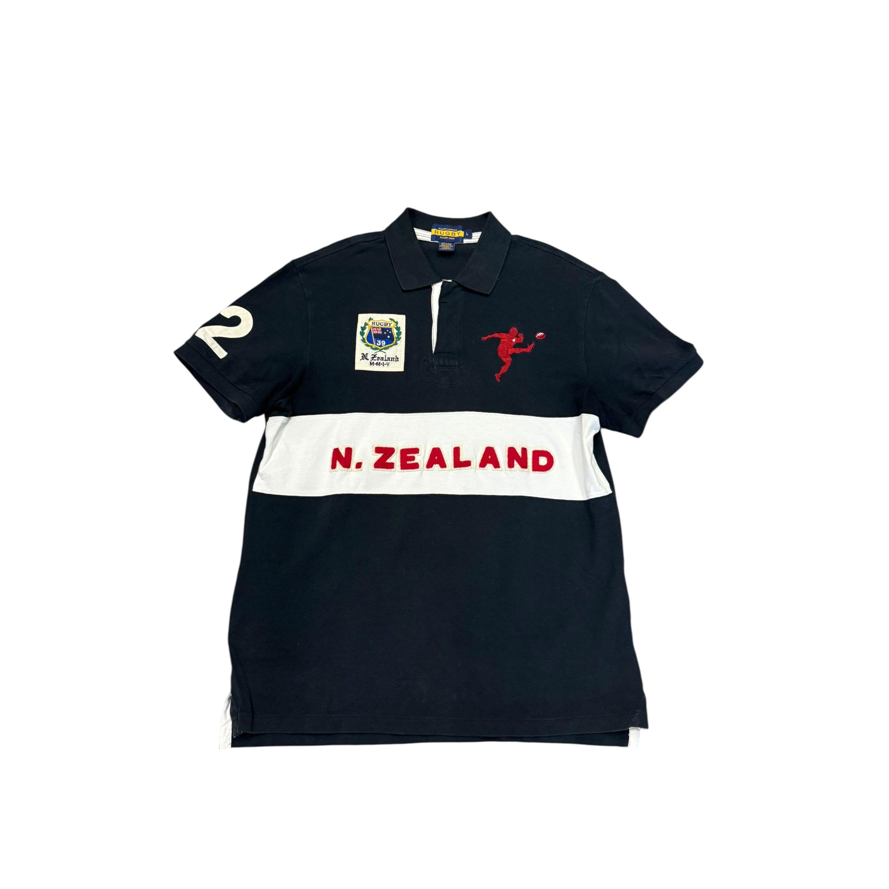RL Rugby New Zealand Kicker short sleeve