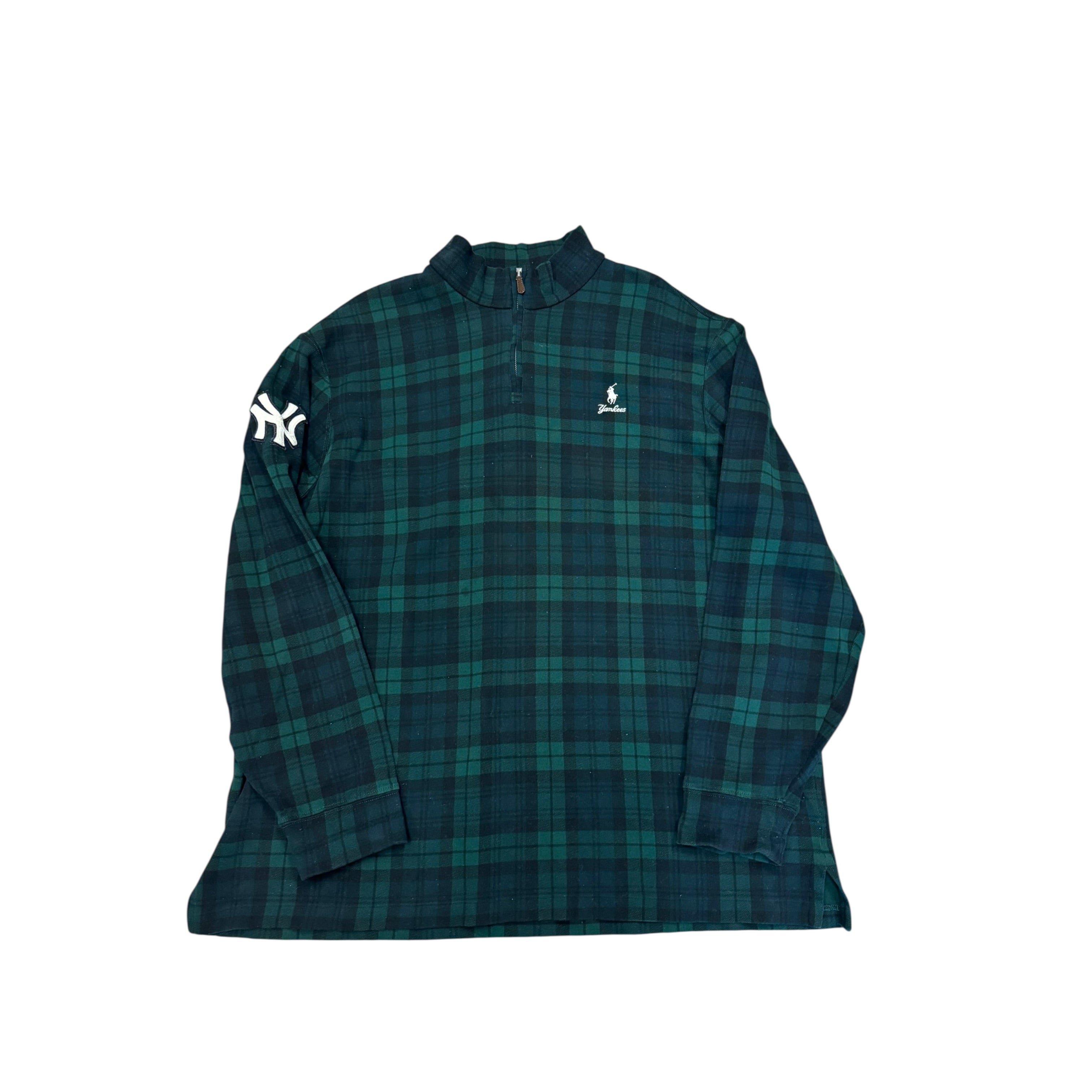 Polo black watch Yankee 1/4 zip