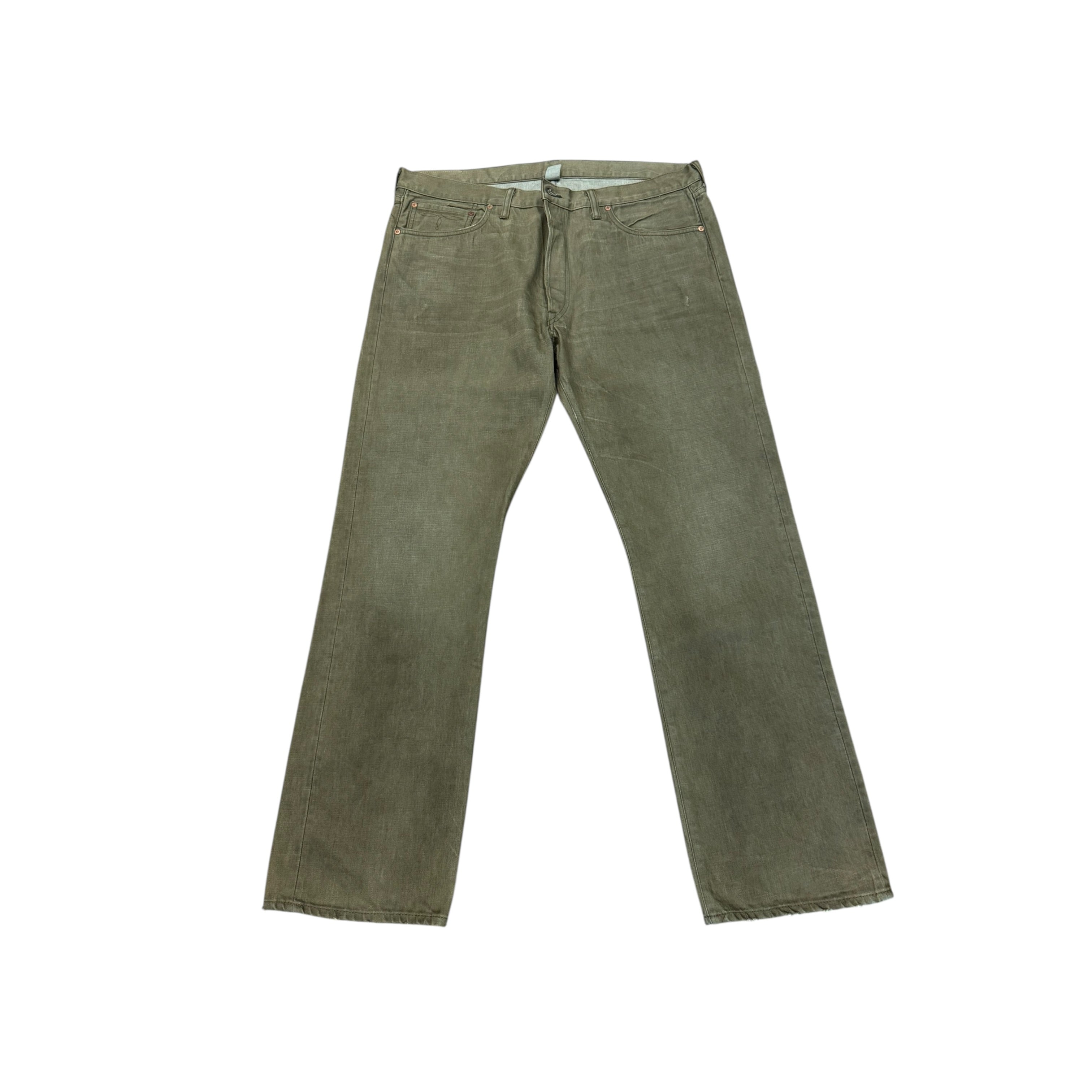 RRL slim fit woven denim jeans