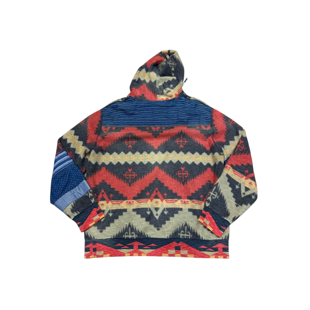 Polo PATCHWORK BLANKET HOODIE