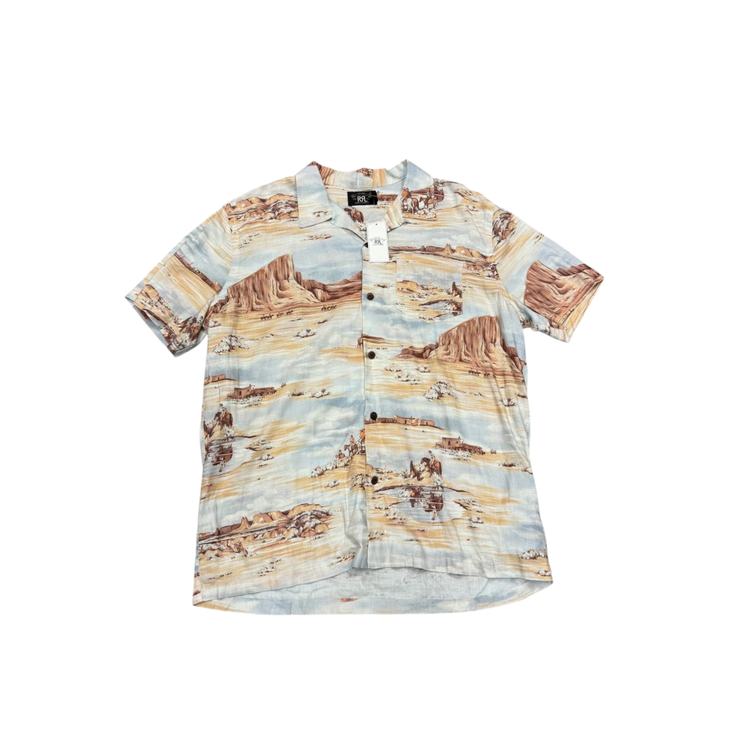NWT RRL SCENIC SHIRT