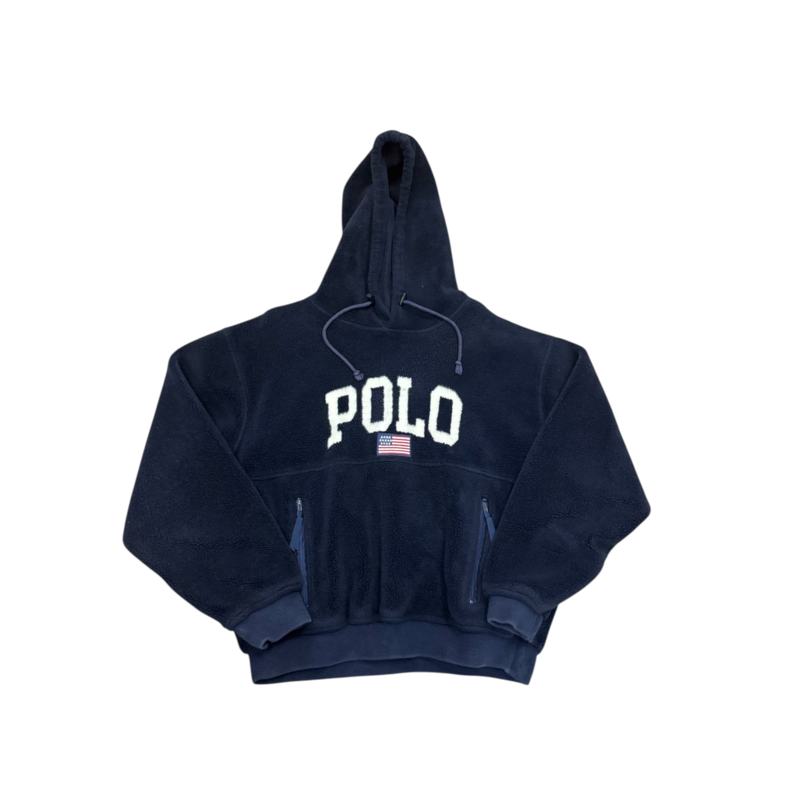 POLO SPORT SPELLOUT FLEECE HOODIE