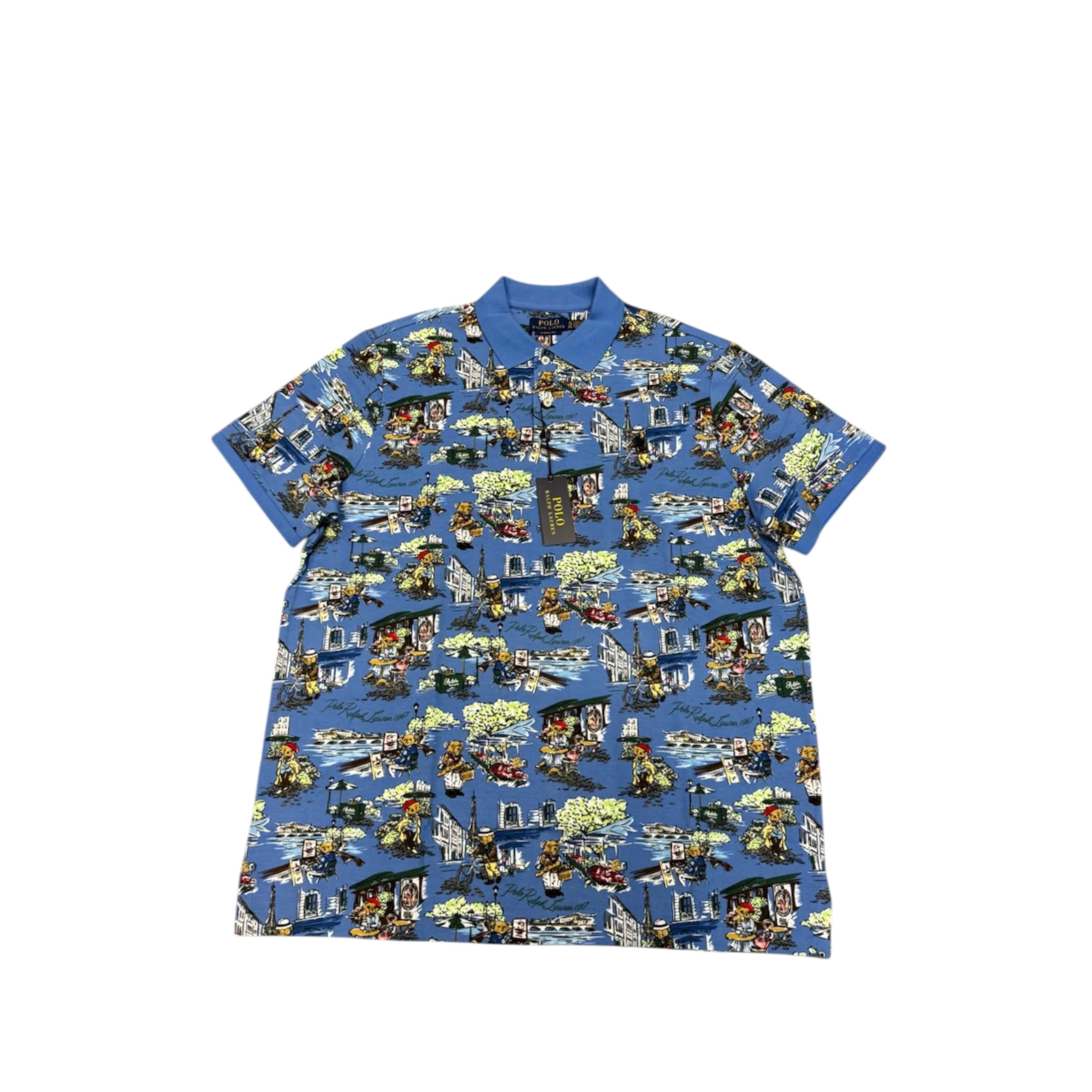 NWT Polo TRAVELING BEAR GRAPHIC SHIRT