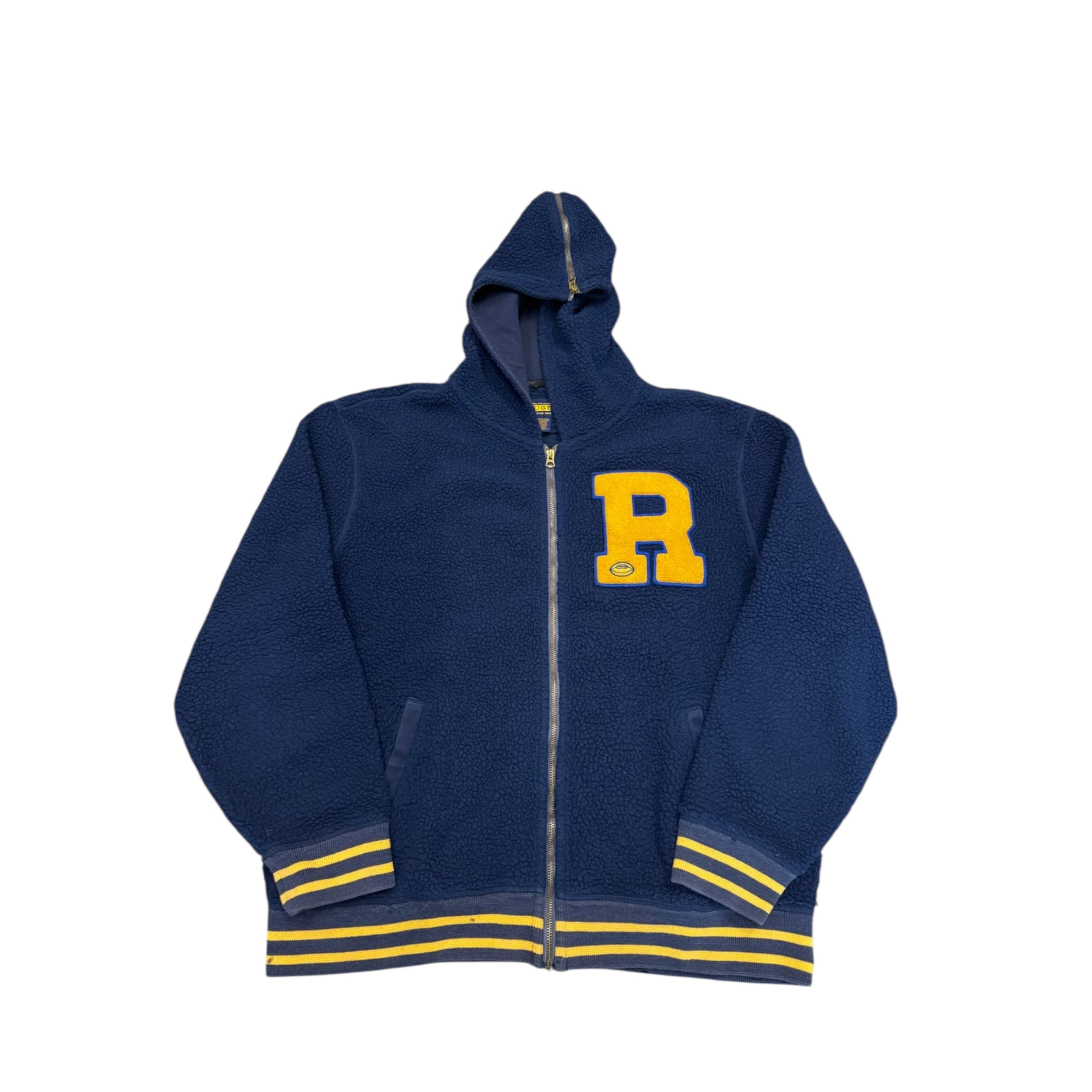 2004 RUGBY BRAND VARSITY SHERPA HOODIE